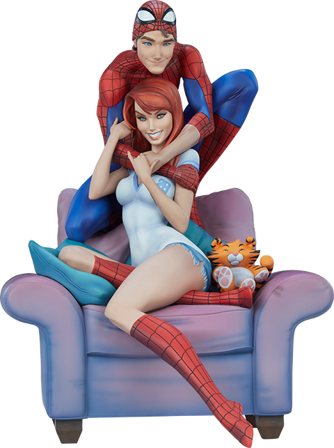 Spider-Man and Mary Jane