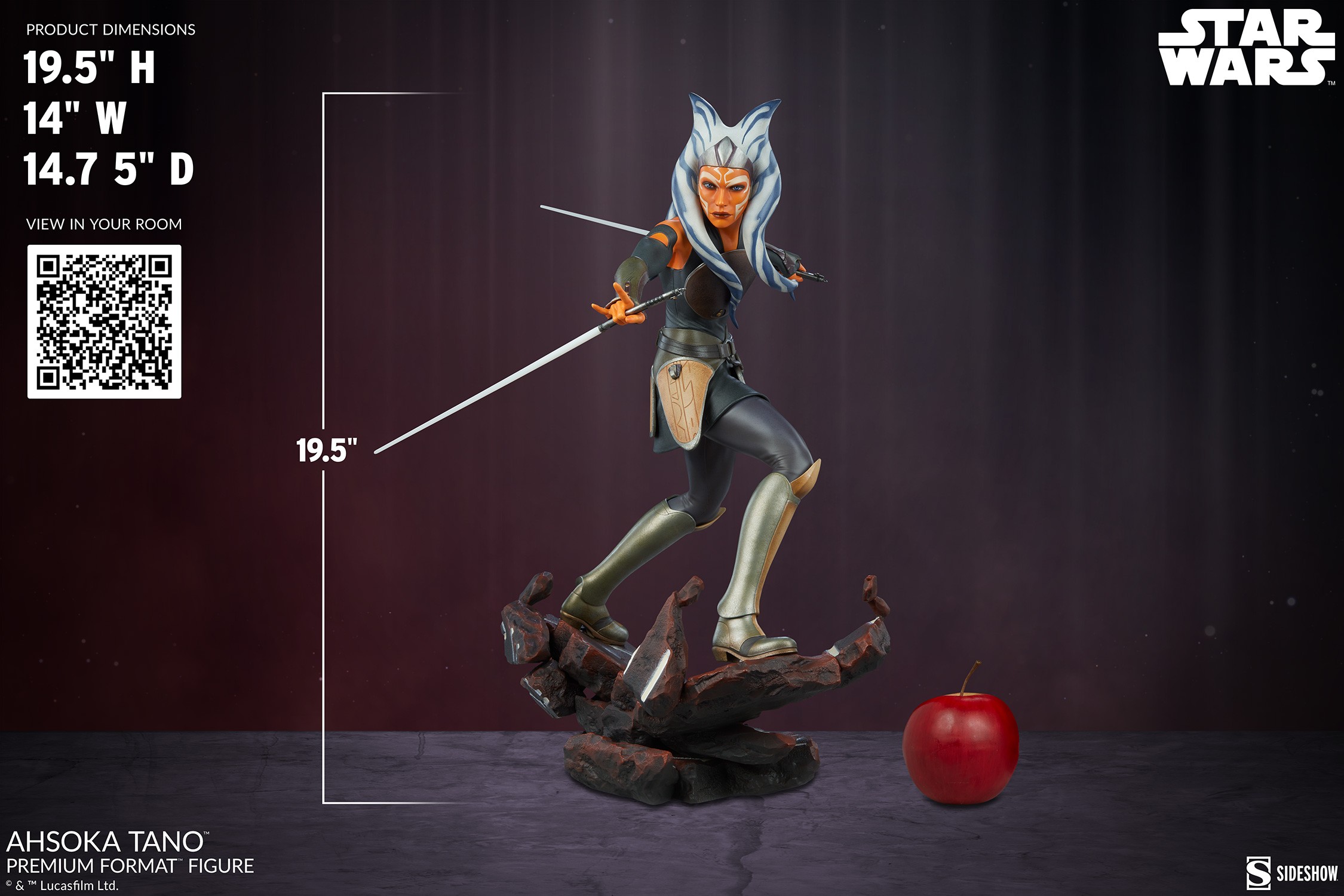 Star Wars Ahsoka Tano Premium Format™ Figure  Collector Edition View 2