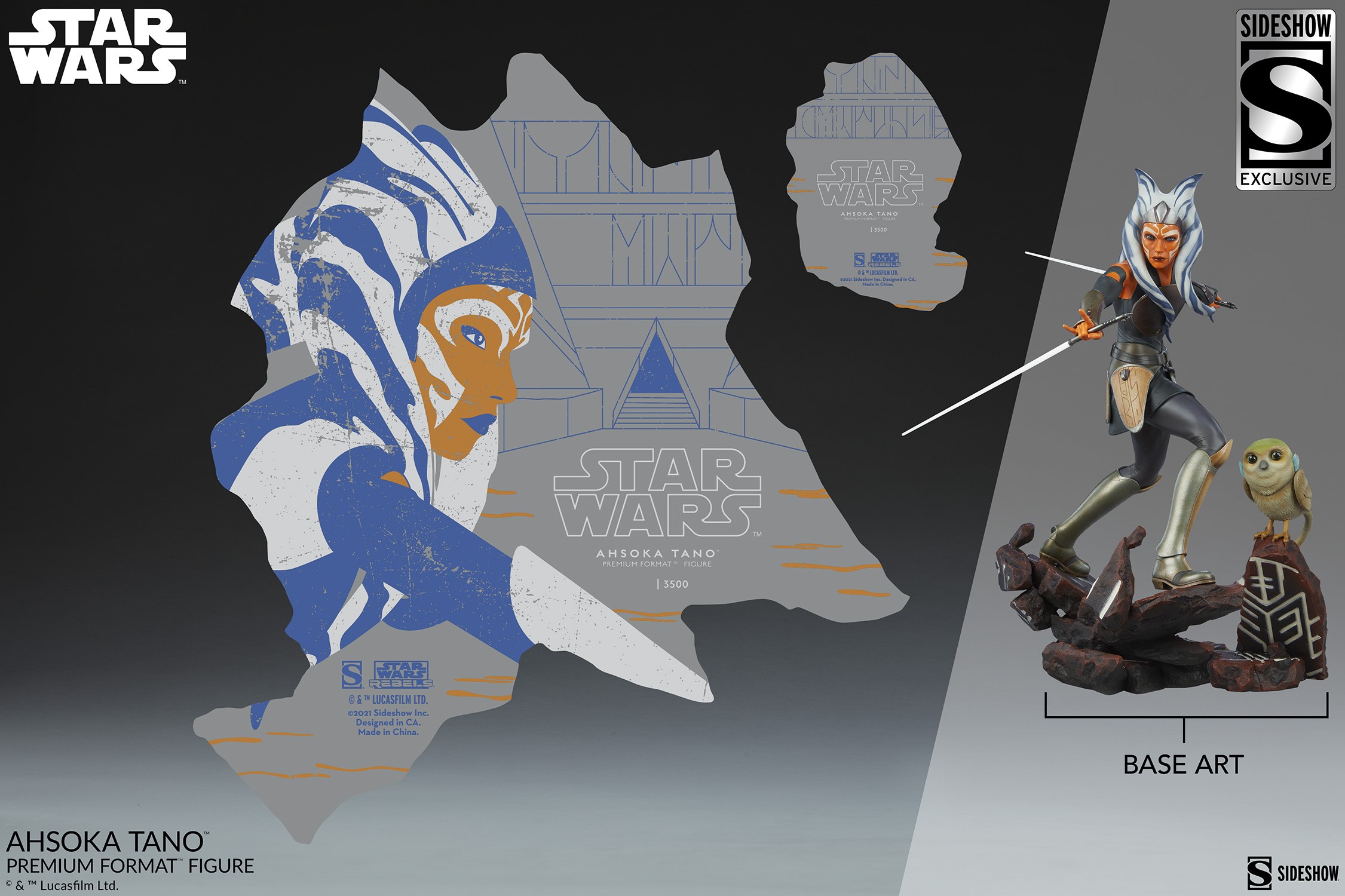 Star Wars Ahsoka Tano Premium Format™ Figure  Exclusive Edition View 6