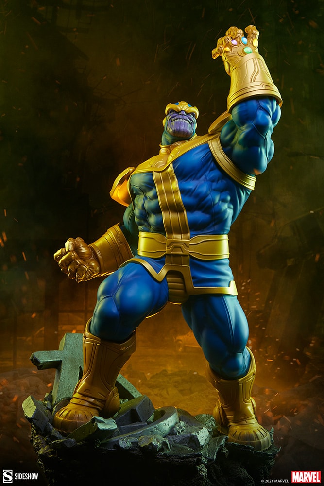 Thanos sideshow sales hot toys