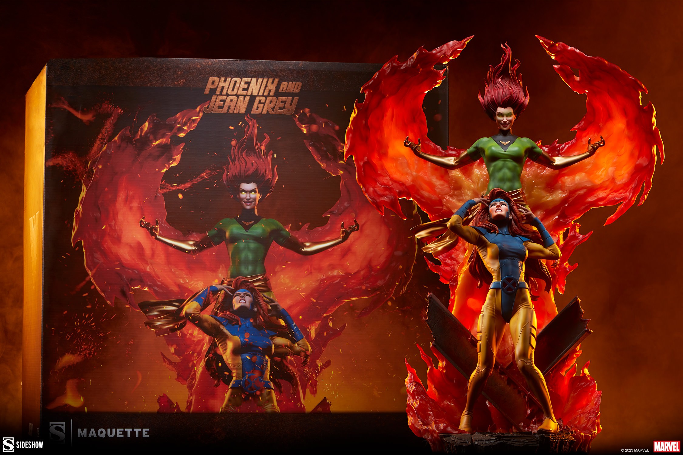 Phoenix and Jean Grey