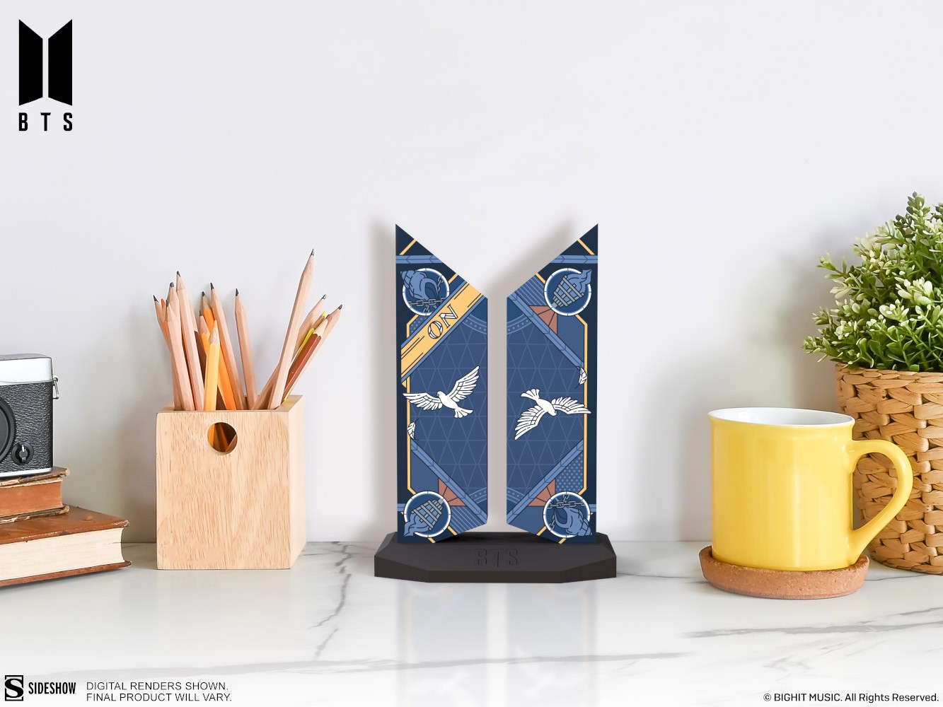 Premium BTS Logo: On Edition (Prototype Shown) View 1
