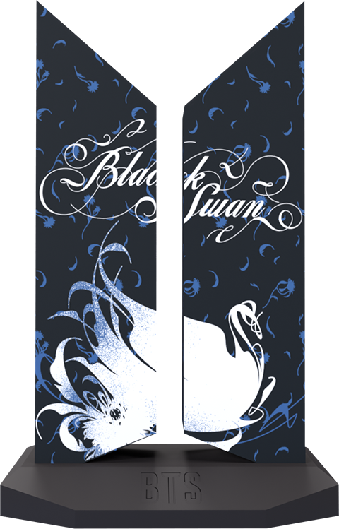 Premium BTS Logo: Black Swan Edition (Prototype Shown) View 7