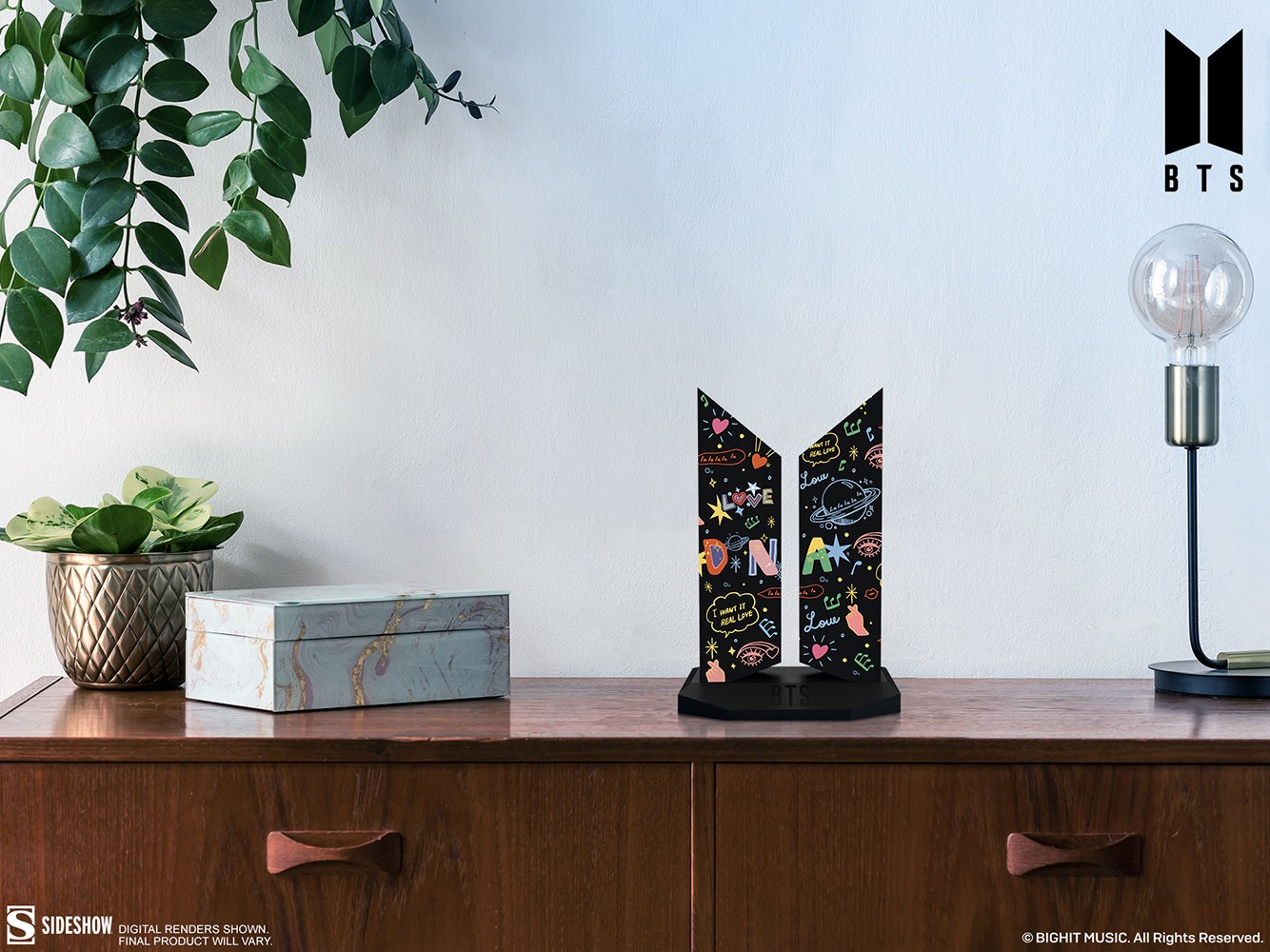 Premium BTS Logo: DNA Edition (Prototype Shown) View 1