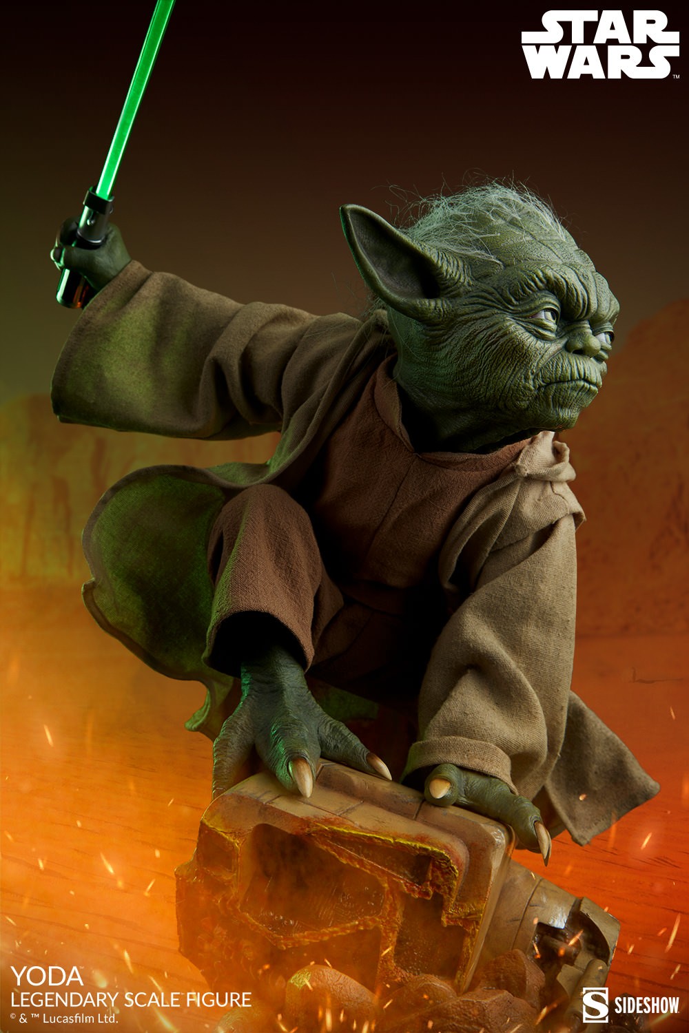 Sideshow yoda 2025 legendary scale