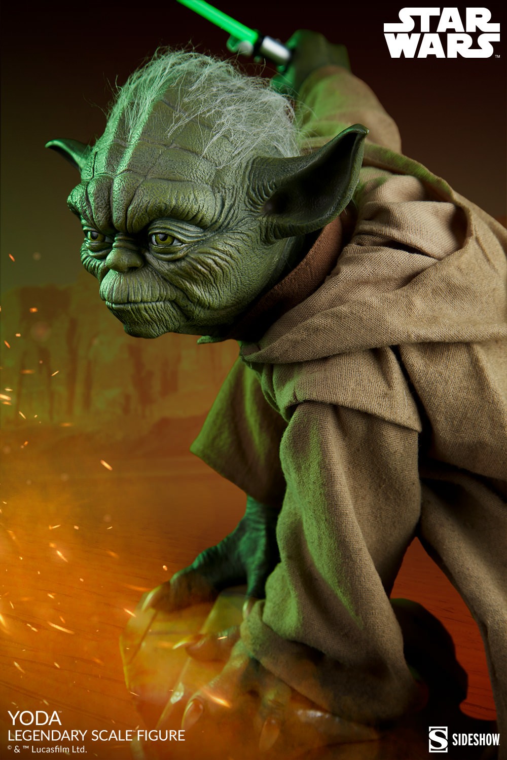Sideshow yoda 2025 legendary scale