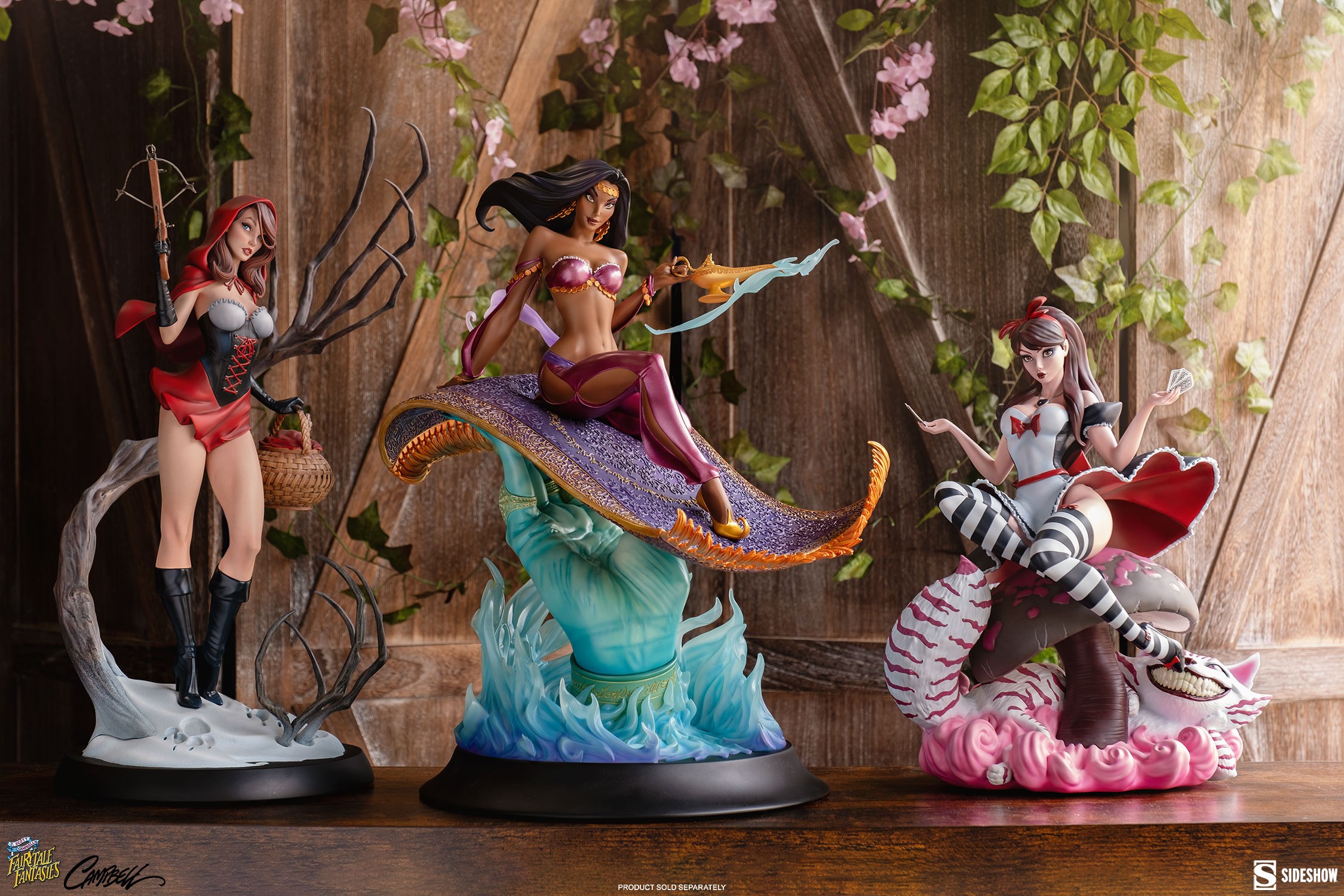 J Scott Campbell Sultana: Arabian Nights Statues  (Prototype Shown) View 6