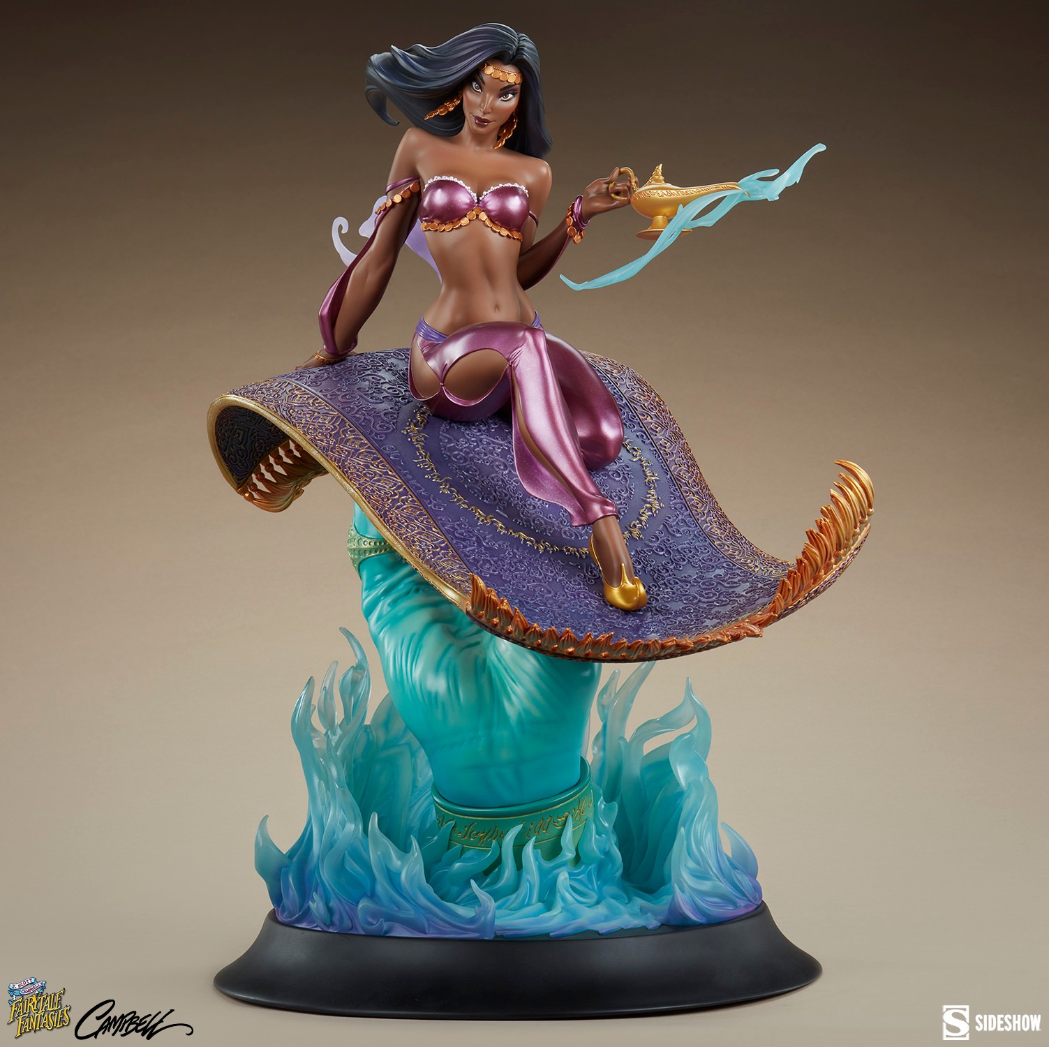J Scott Campbell Sultana: Arabian Nights Statues  (Prototype Shown) View 8