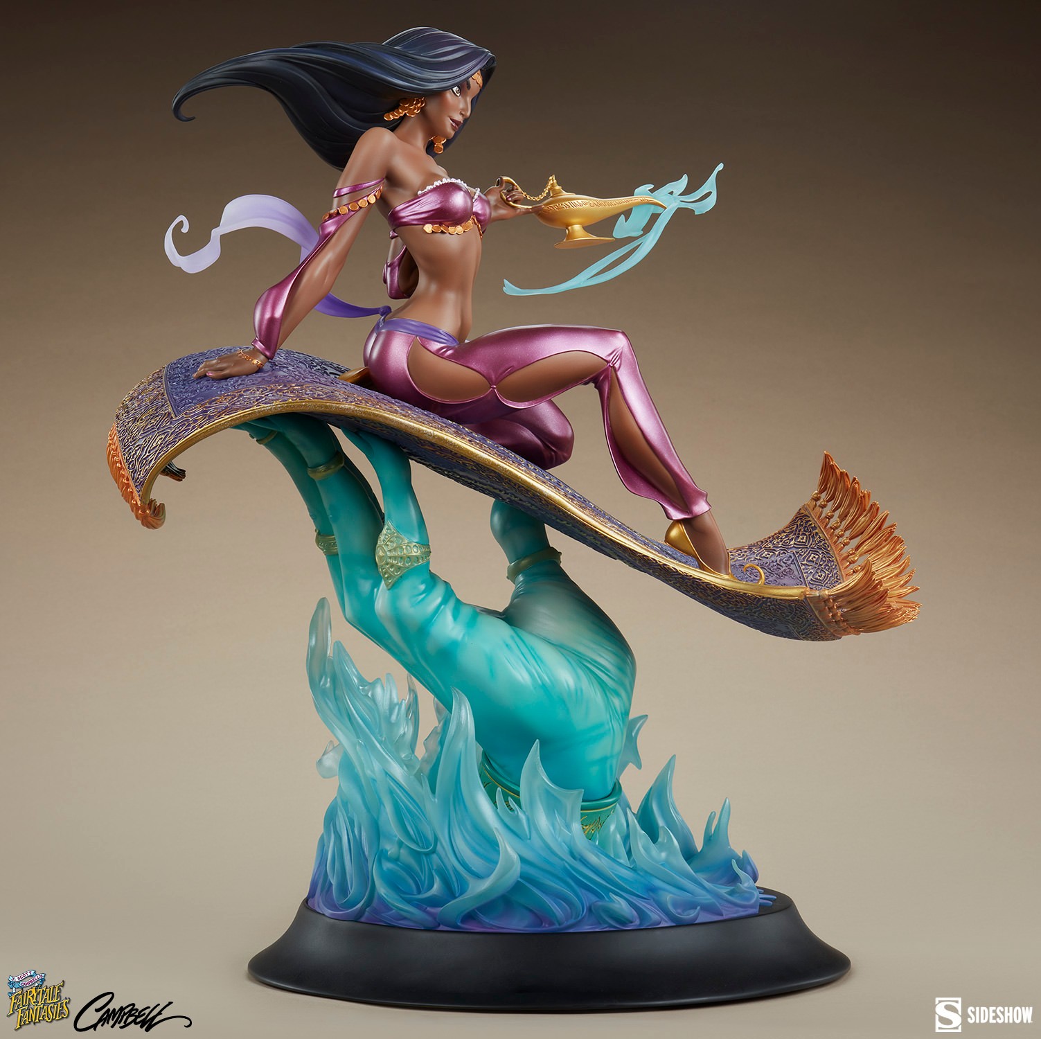 J Scott Campbell Sultana: Arabian Nights Statues  (Prototype Shown) View 11