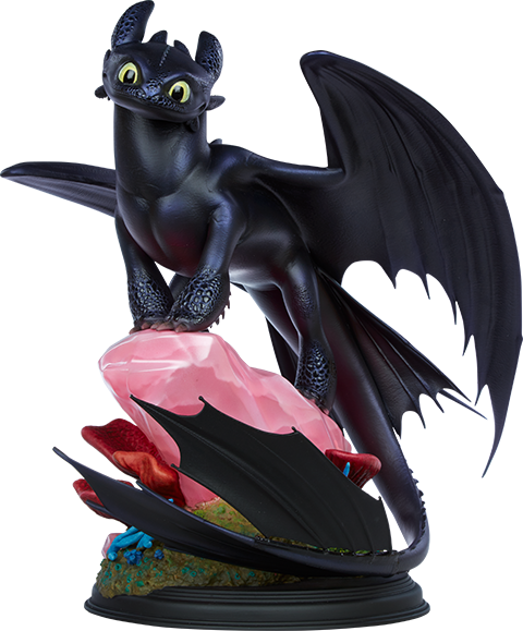 Sideshow toothless statue for clearance sale