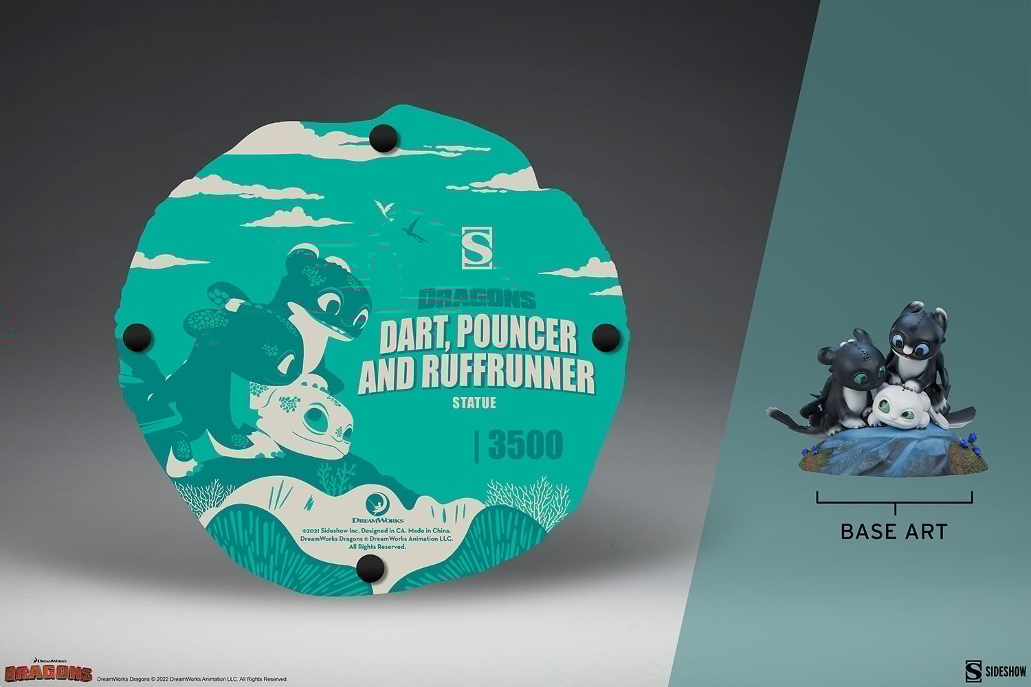 Dart, Pouncer, and Ruffrunner