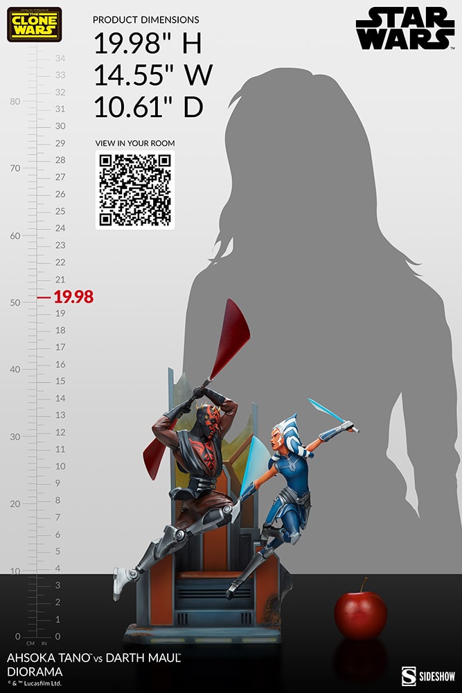 Ahsoka Tano vs Darth Maul (Prototype Shown) View 6
