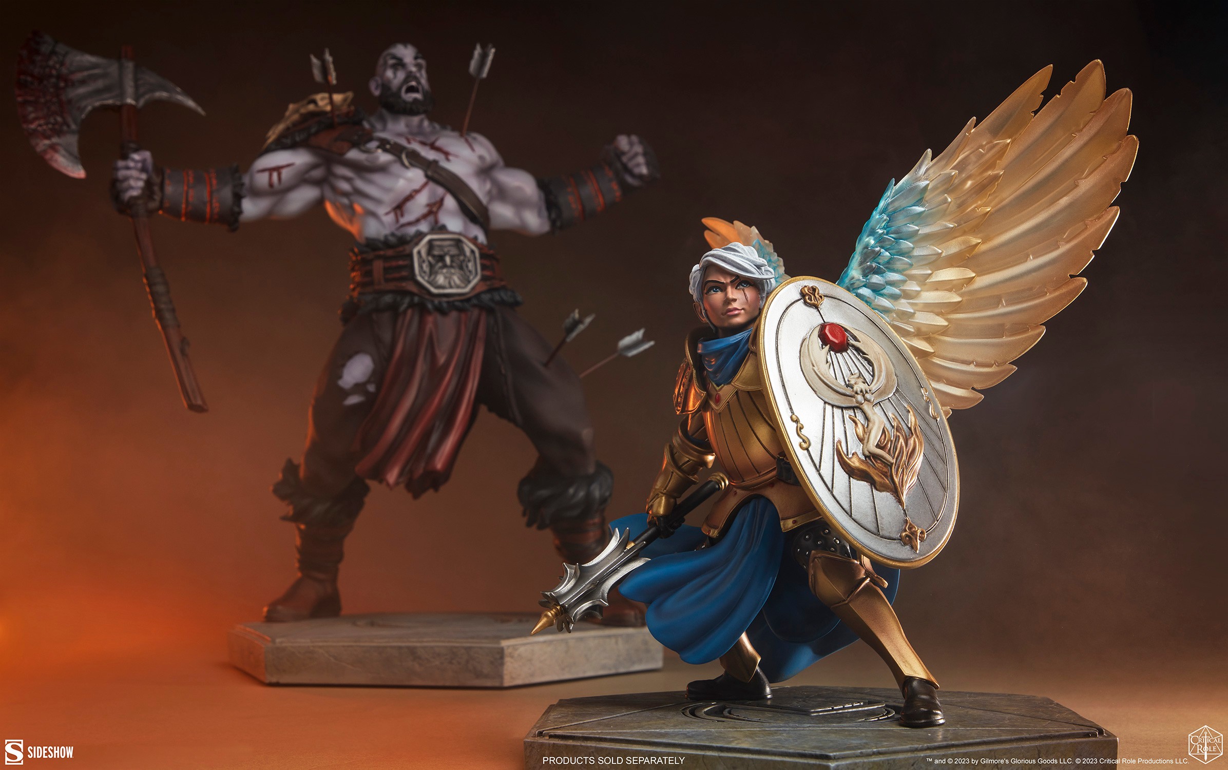 Critical Role Pike Trickfoot - Vox Machina Statues  View 3