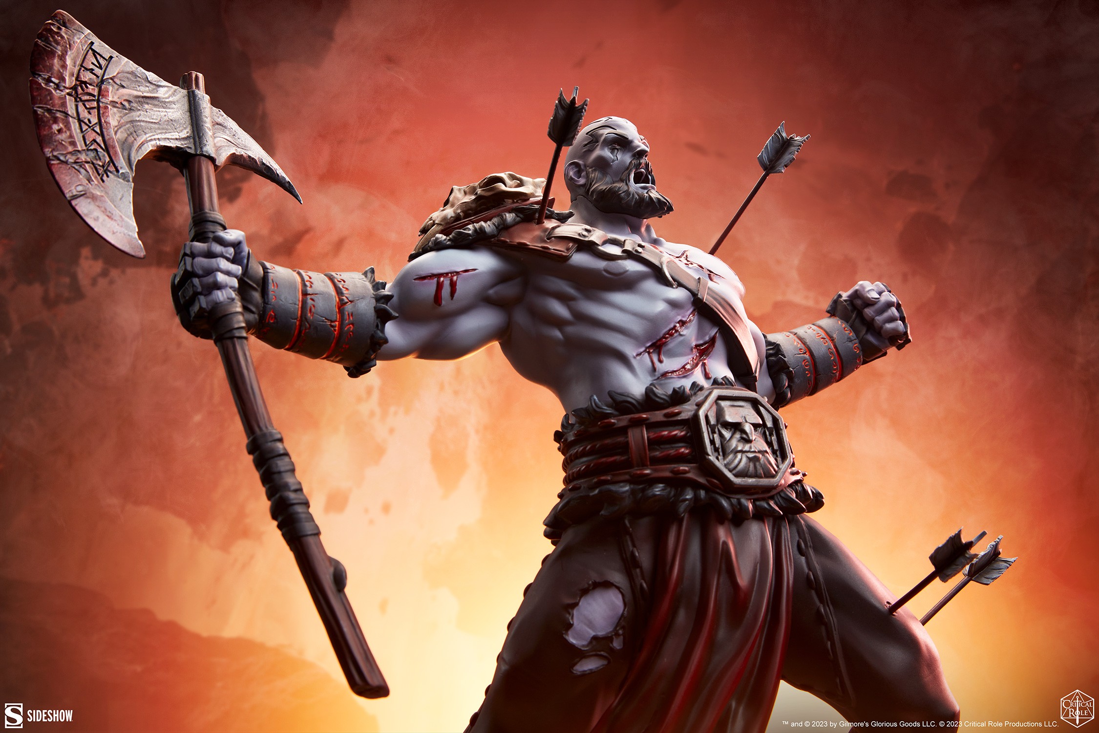Critical Role Grog - Vox Machina Statues  (Prototype Shown) View 4