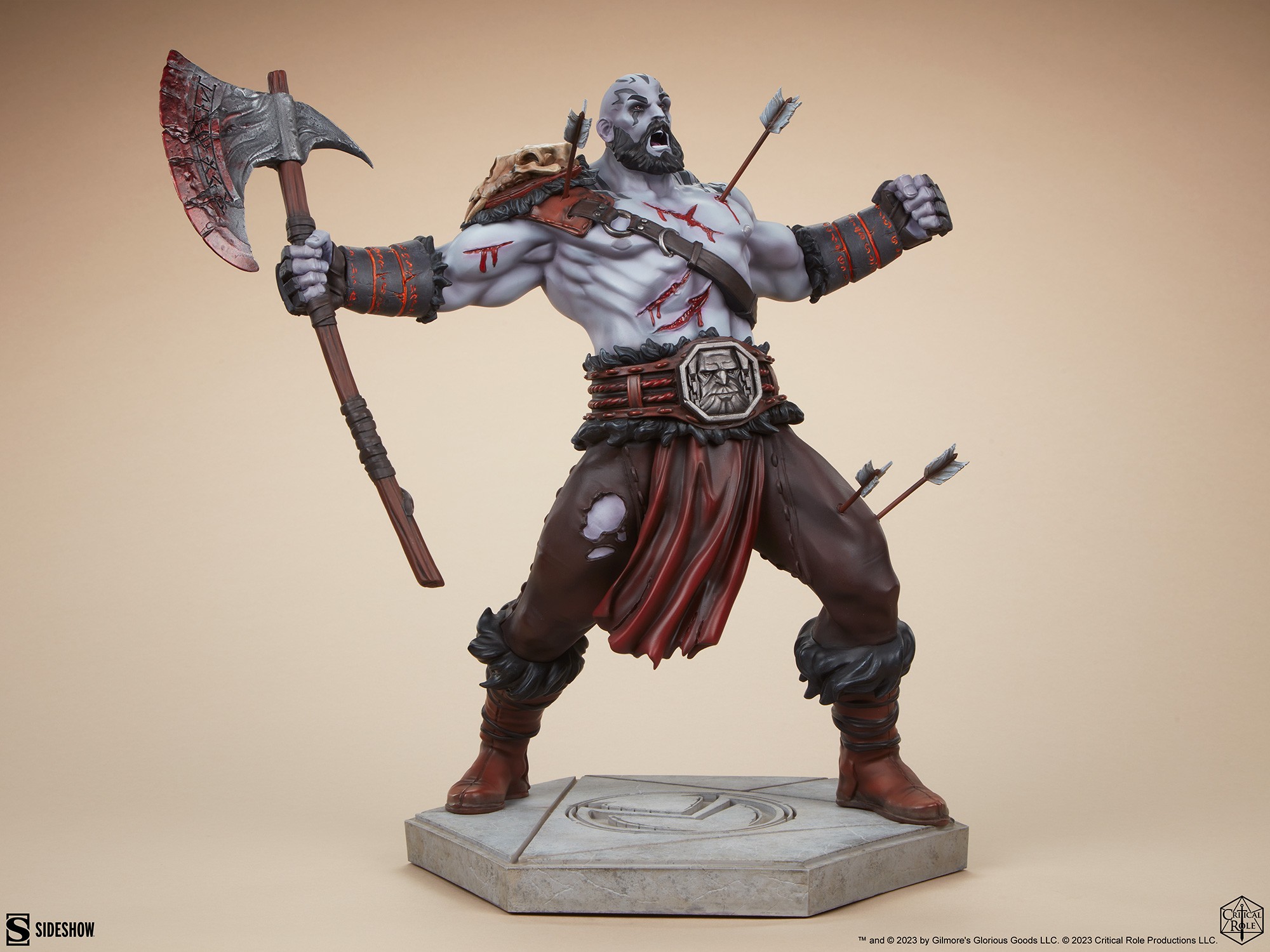 Critical Role Grog - Vox Machina Statues  (Prototype Shown) View 9
