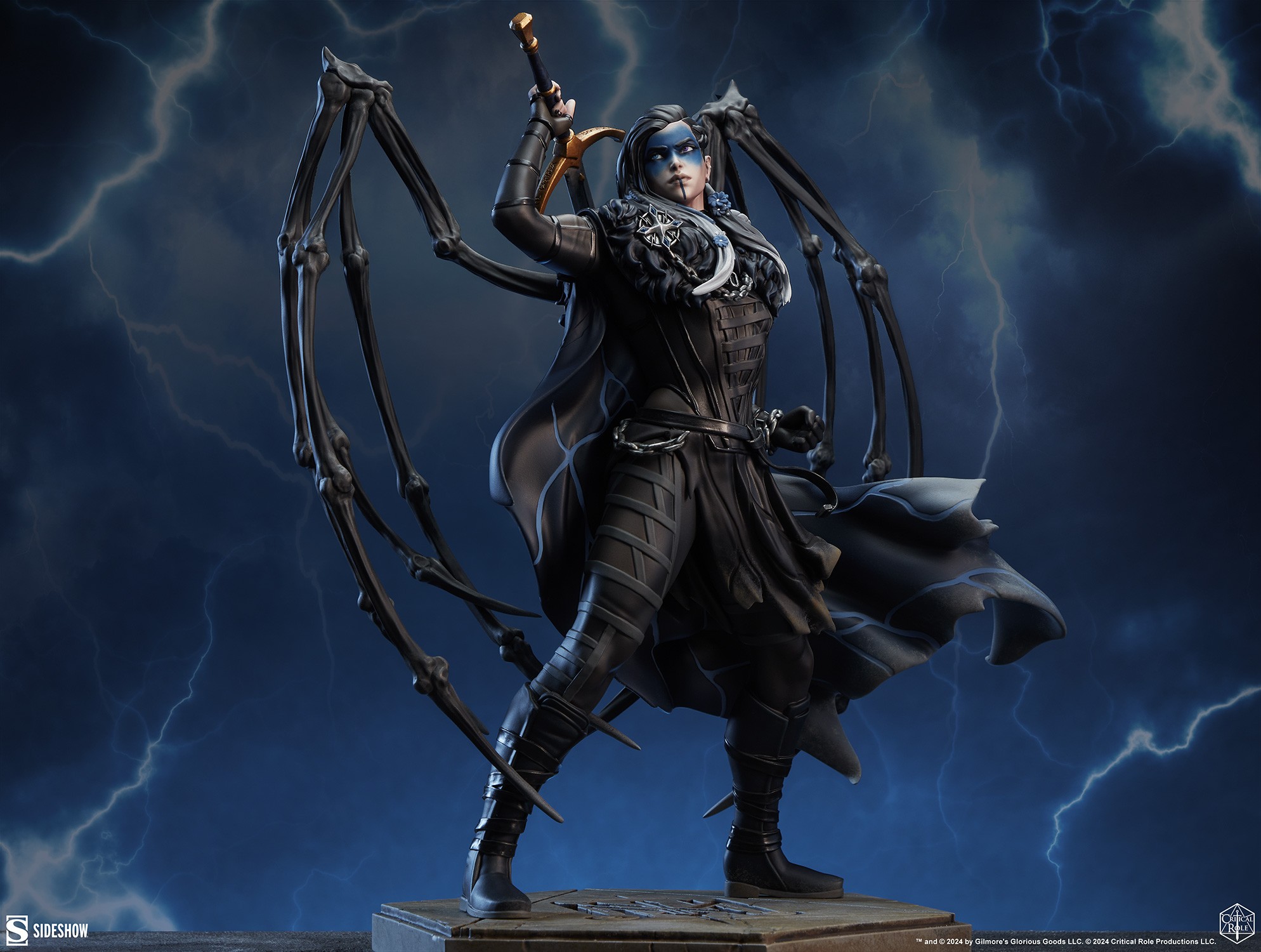 Critical Role Yasha Nydoorin - Mighty Nein Statues  (Prototype Shown) View 3