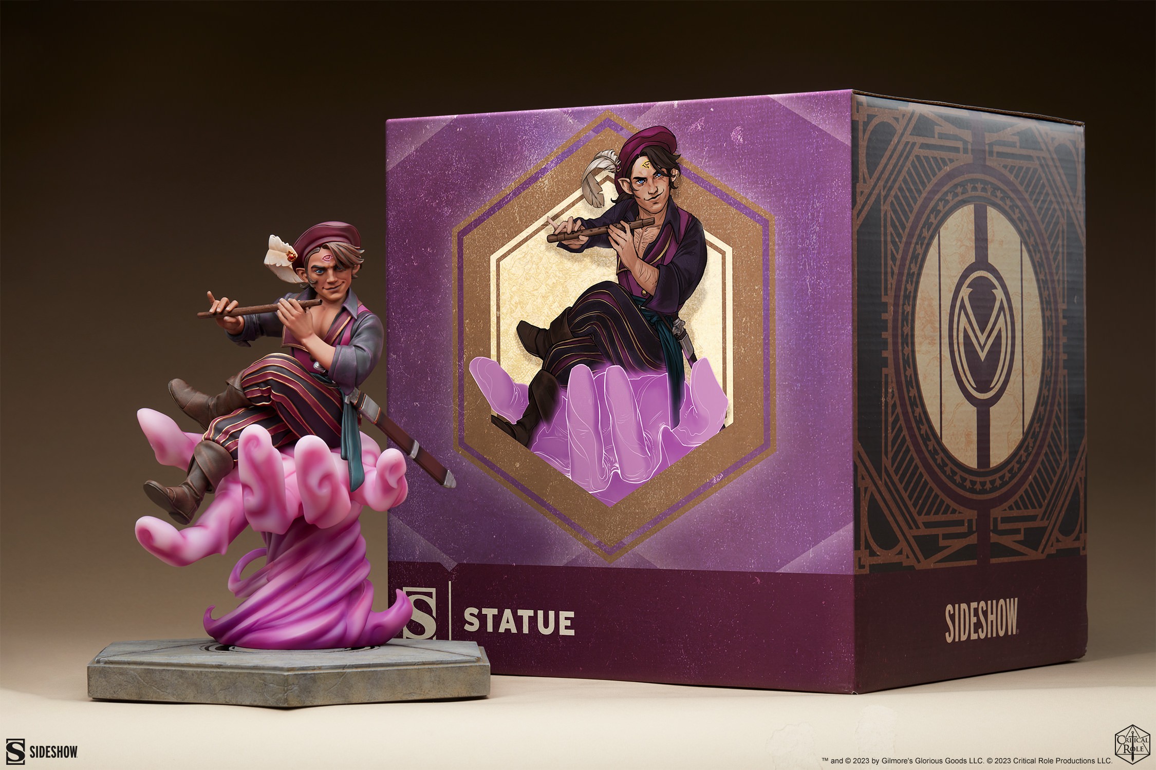 Critical Role Scanlan Shorthalt - Vox Machina Statues  (Prototype Shown) View 13
