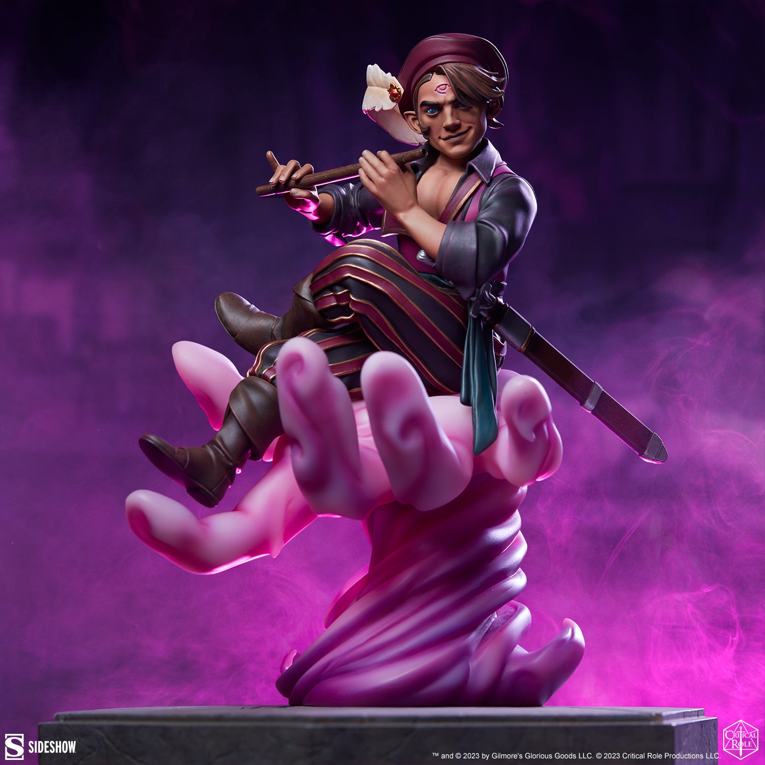 Critical Role Scanlan Shorthalt - Vox Machina Statues  (Prototype Shown) View 2