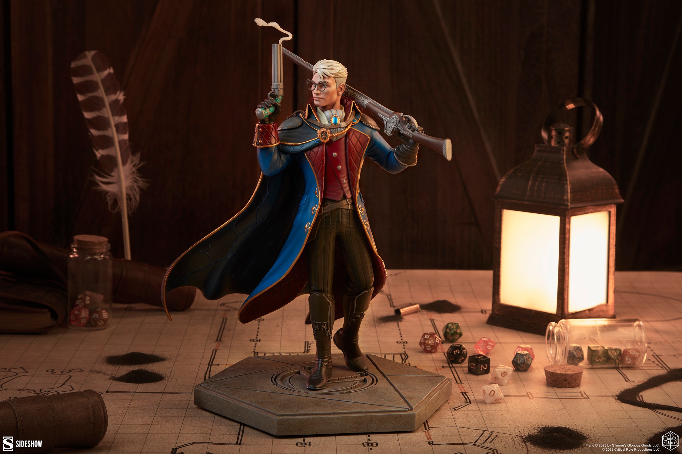 Critical Role Percy De Rolo III - Vox Machina Statues  (Prototype Shown) View 1