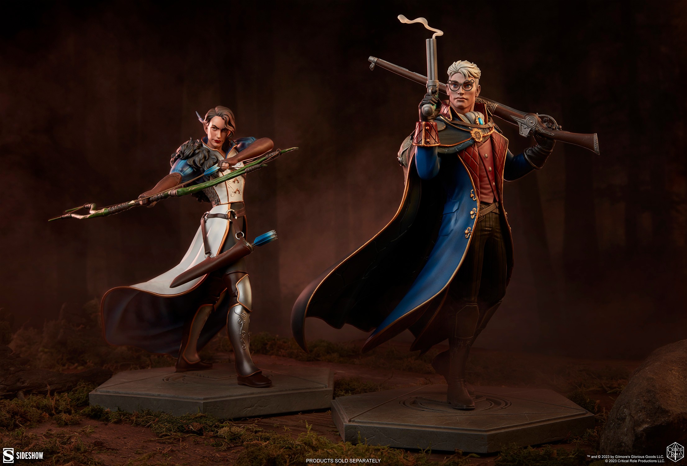Critical Role Percy De Rolo III - Vox Machina Statues  (Prototype Shown) View 5
