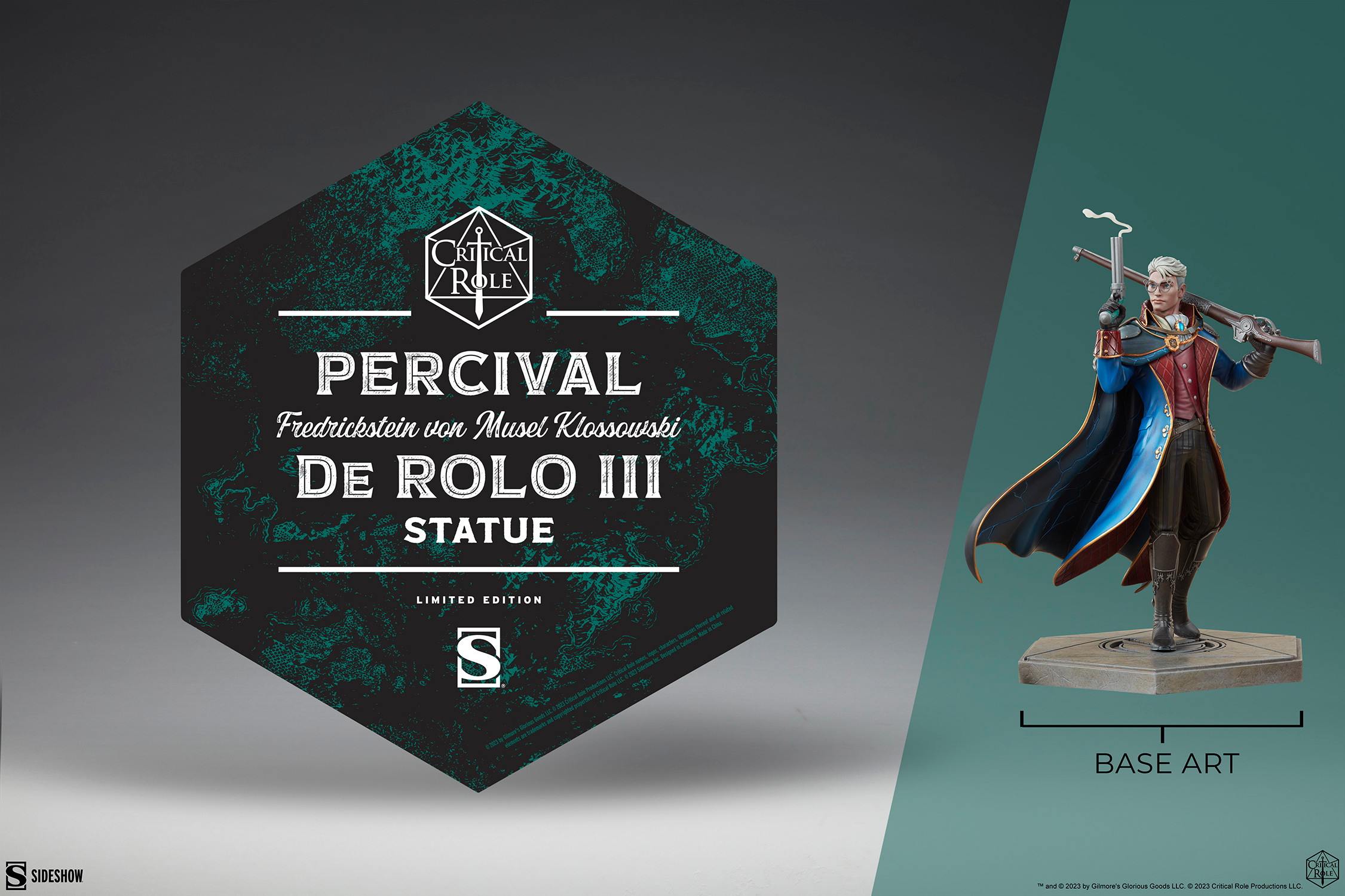 Critical Role Percy De Rolo III - Vox Machina Statues  (Prototype Shown) View 19