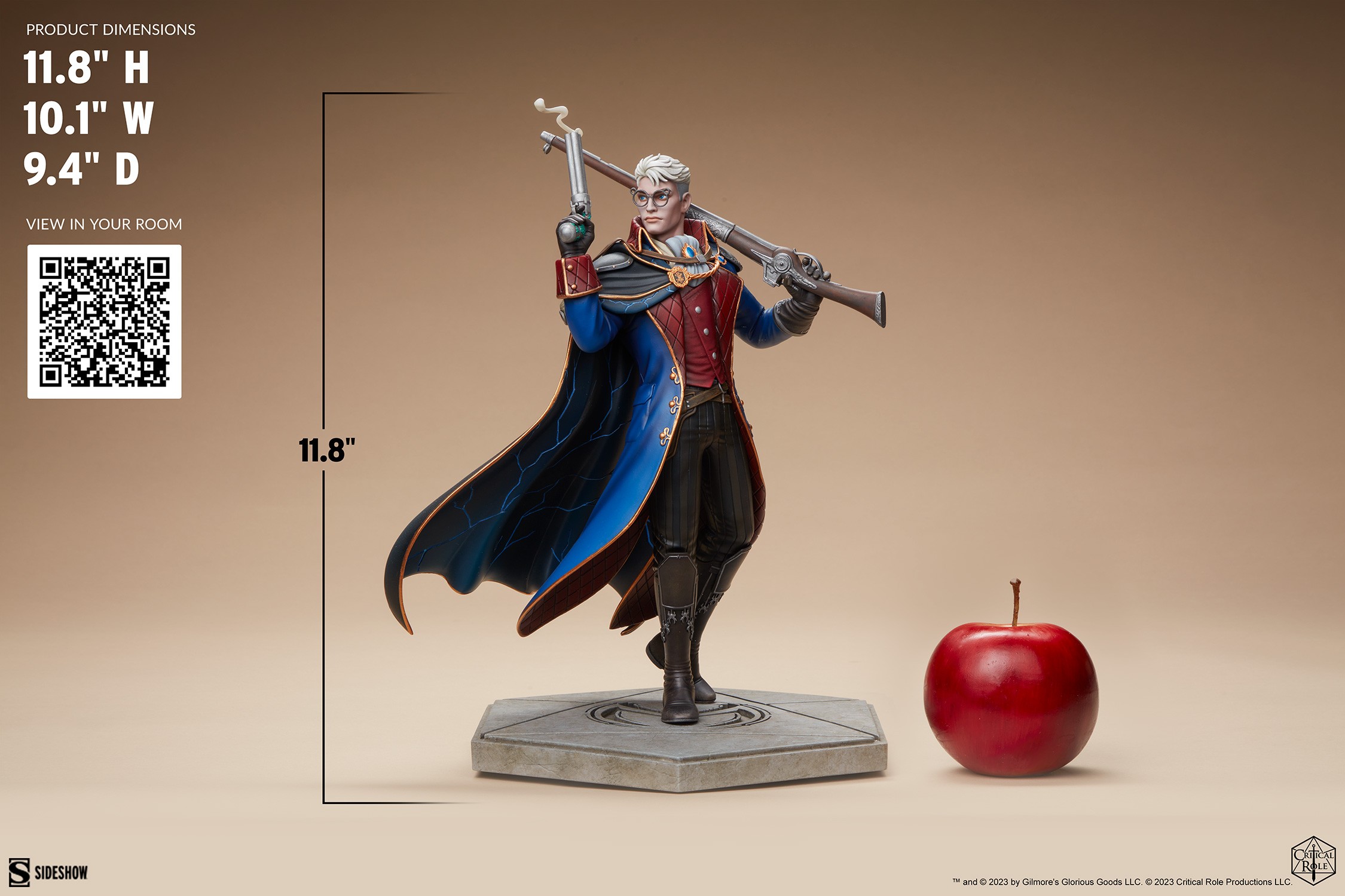 Percy De Rolo III - Vox Machina- Prototype Shown