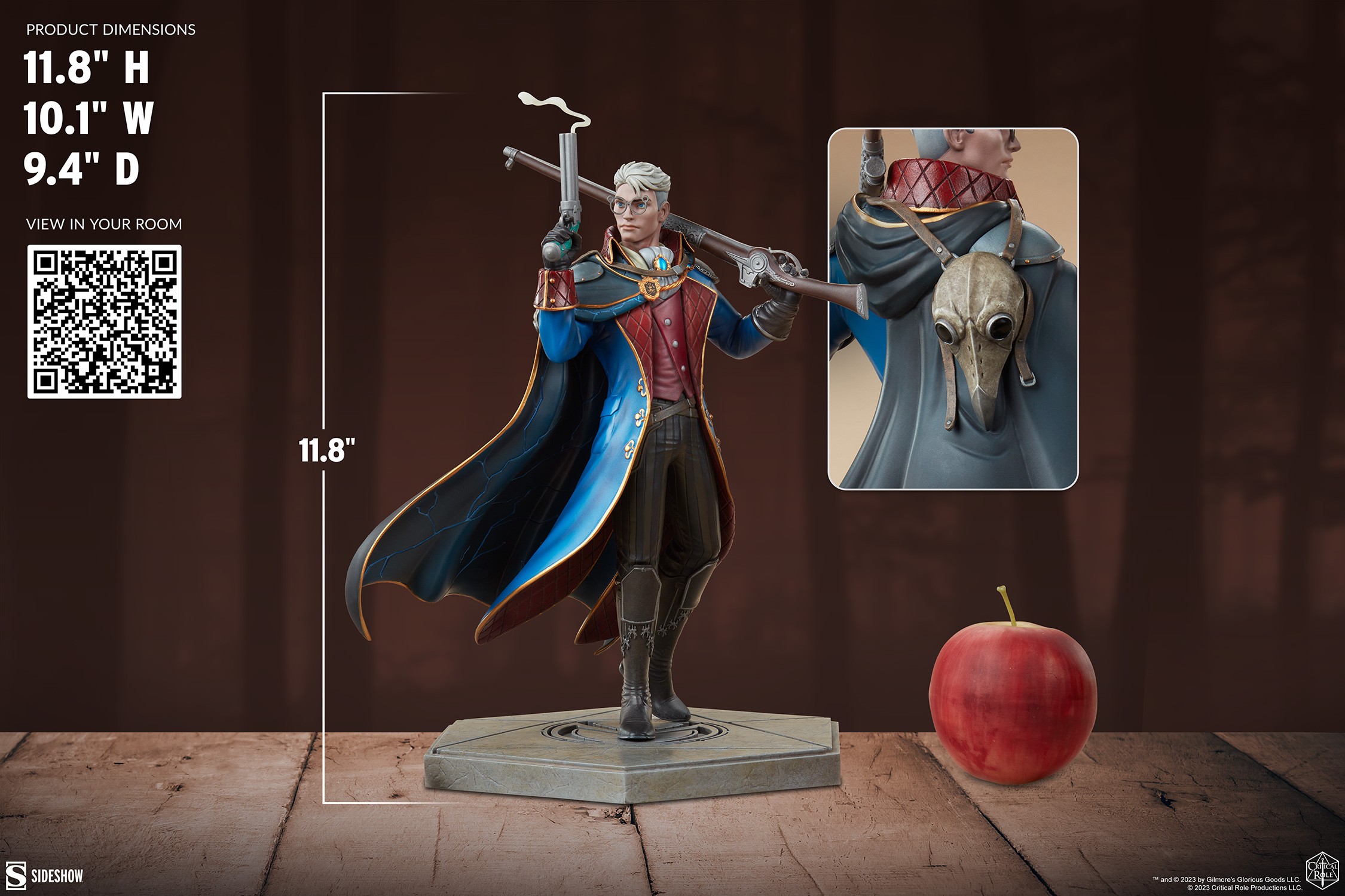 Critical Role Percy De Rolo III - Vox Machina Statues  (Prototype Shown) View 2