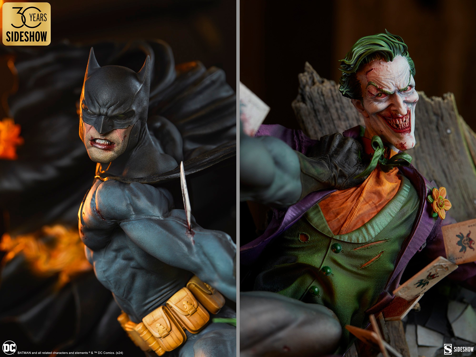 Batman vs The Joker: Eternal Enemies Premium Format™ Figure Batman vs The Joker: Eternal Enemies Premium Format™ Figure