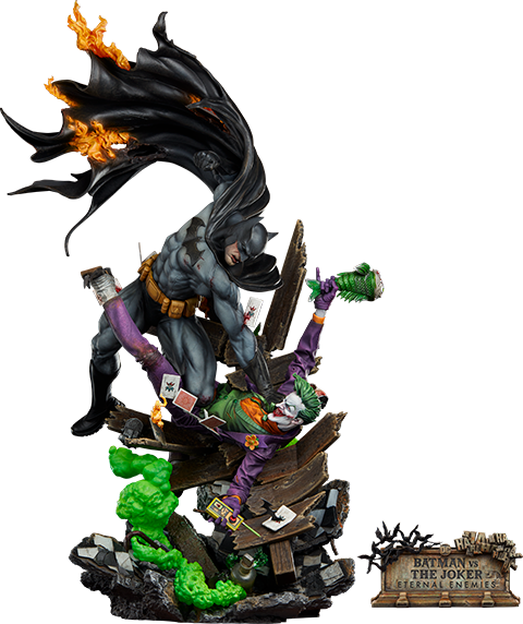 Batman vs The Joker: Eternal Enemies Premium Format™ Figure