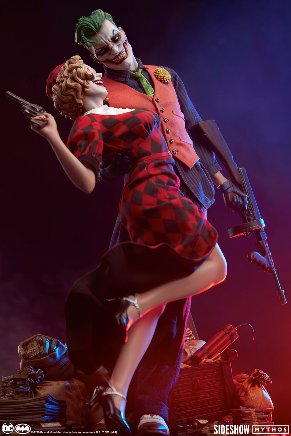 The Joker and Harley Quinn: Lawless Love Diorama by Sideshow