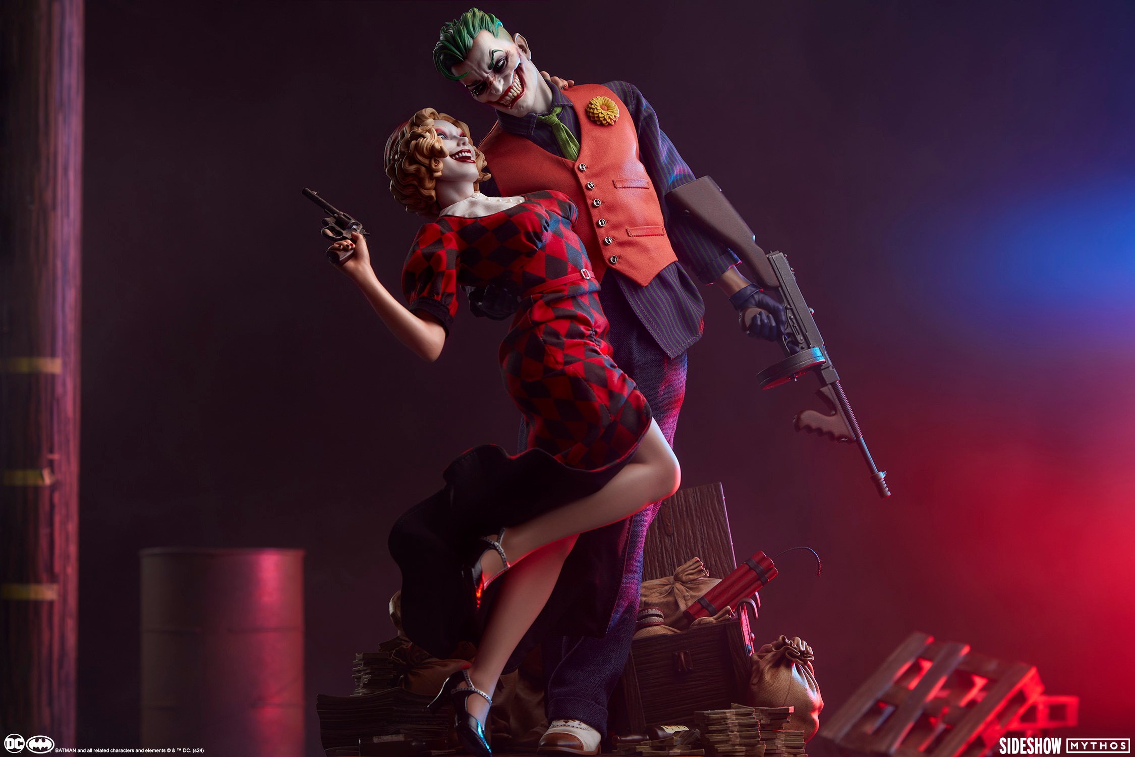 DC Comics The Joker and Harley Quinn: Lawless Love Diorama  (Prototype Shown) View 4
