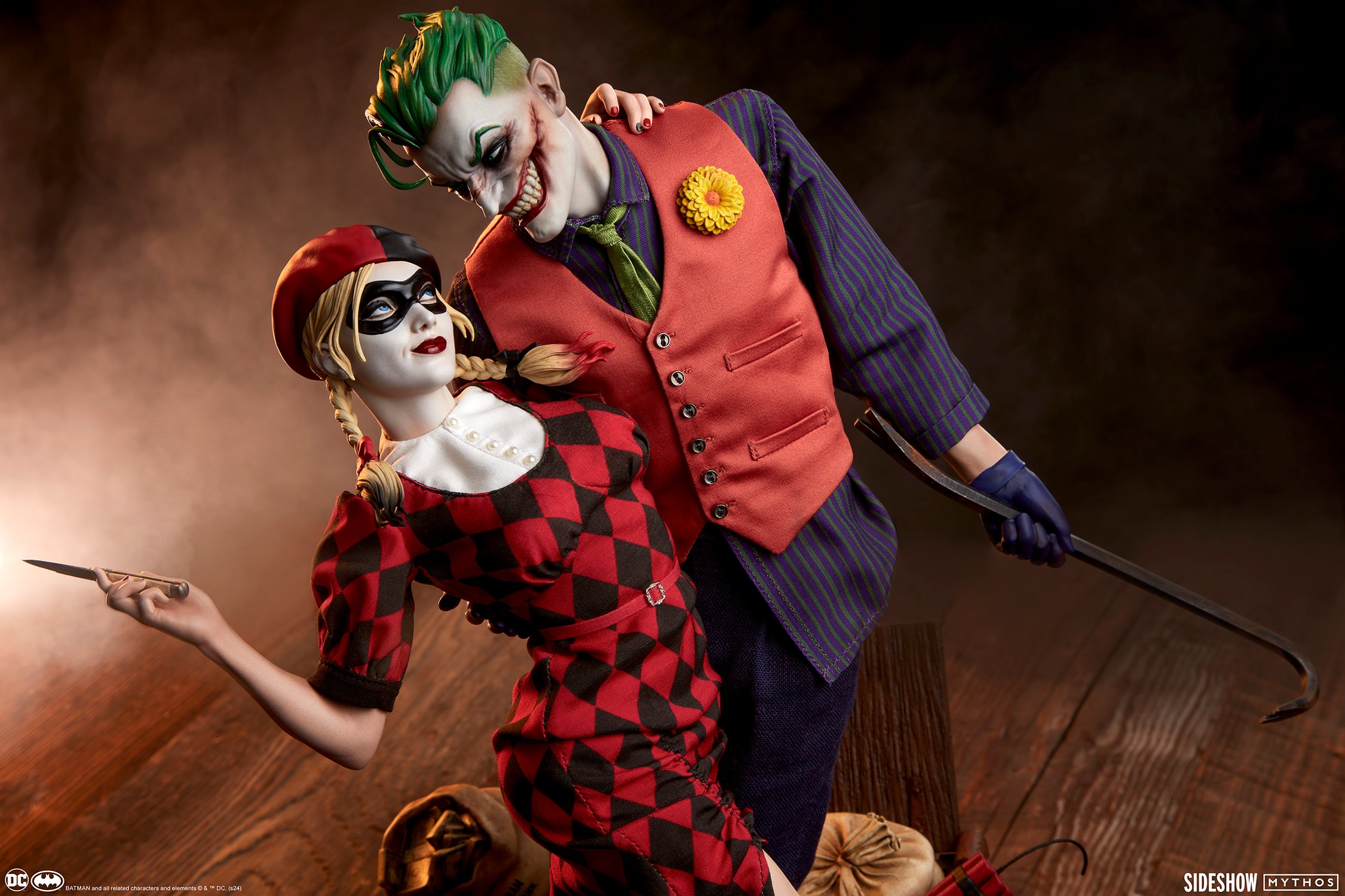 DC Comics The Joker and Harley Quinn: Lawless Love Diorama  (Prototype Shown) View 7