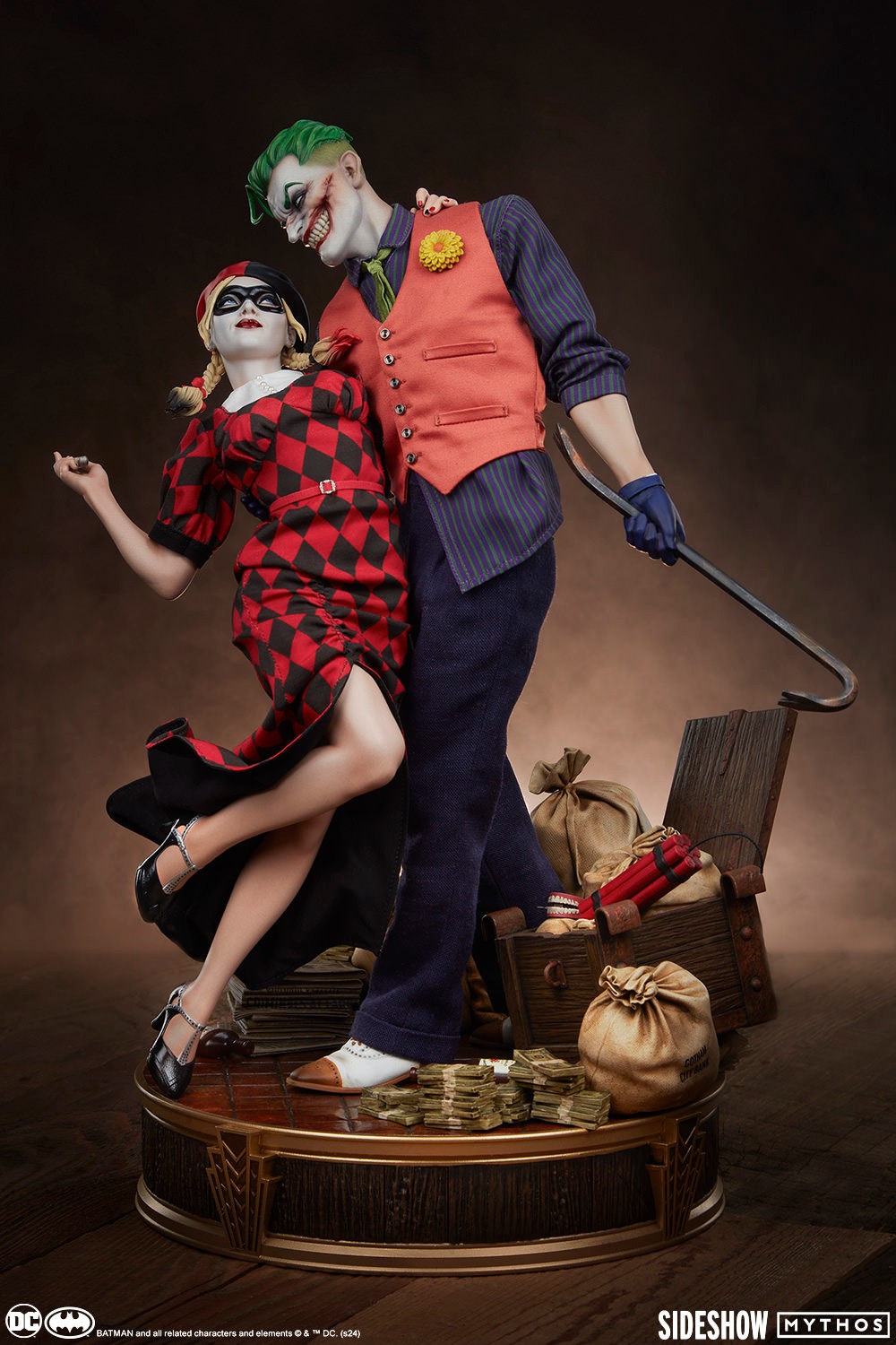 DC Comics The Joker and Harley Quinn: Lawless Love Diorama  (Prototype Shown) View 9