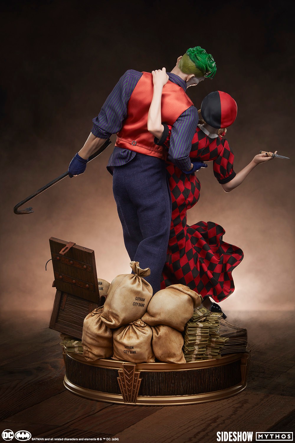DC Comics The Joker and Harley Quinn: Lawless Love Diorama  (Prototype Shown) View 10