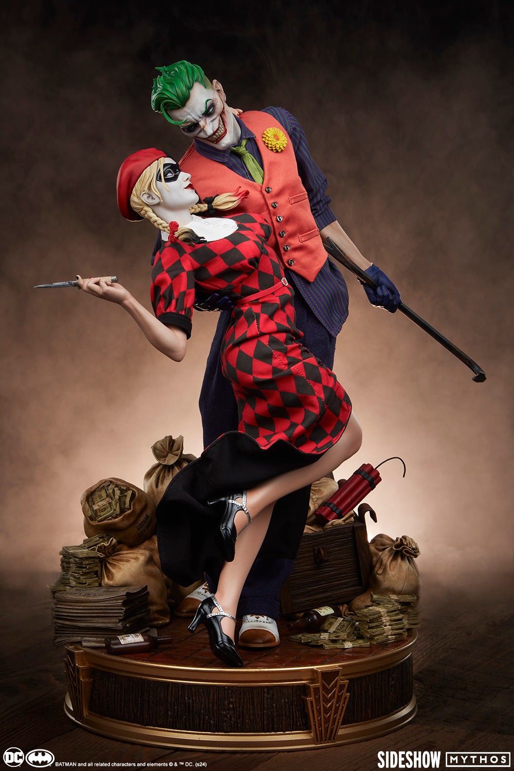 DC Comics The Joker and Harley Quinn: Lawless Love Diorama  (Prototype Shown) View 11
