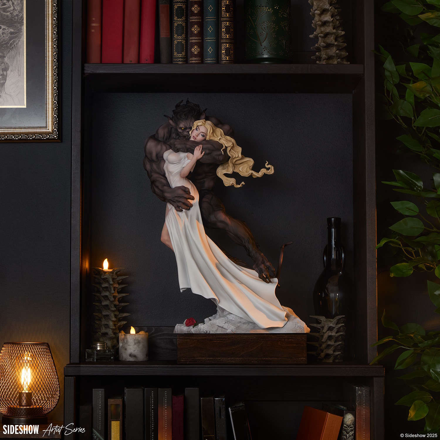 Sideshow Originals Beauty and the Beast Statues  (Prototype Shown) View 1