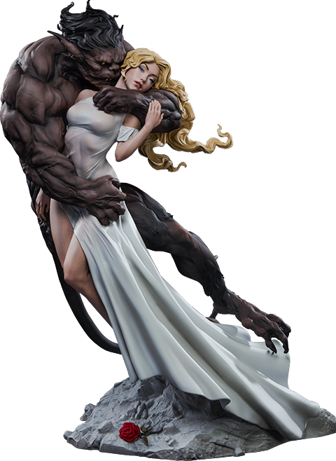 Sideshow Originals Beauty and the Beast Statues  (Prototype Shown) View 11