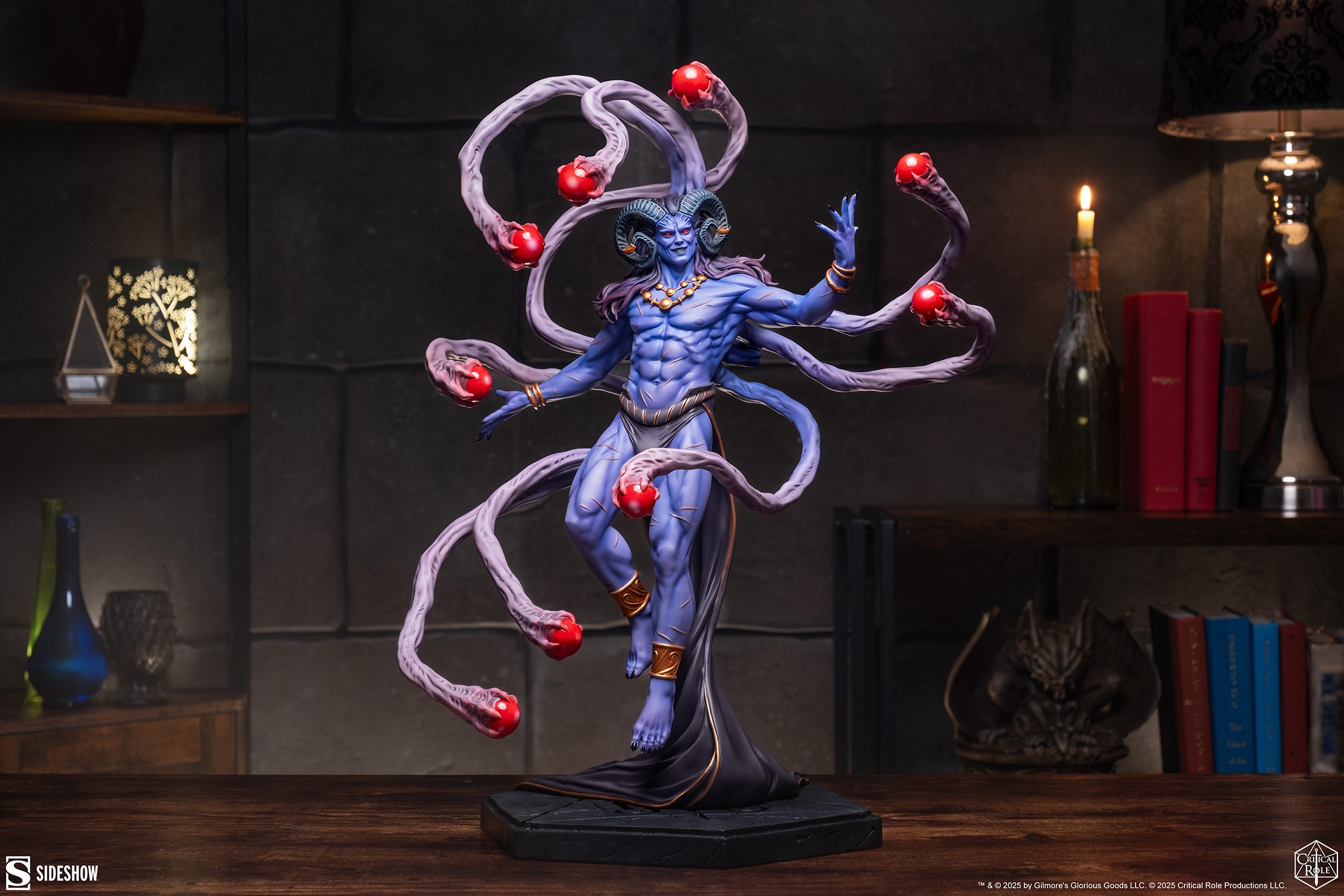 Critical Role Lucien the Neosomnovem - Mighty Nein Statues  (Prototype Shown) View 2
