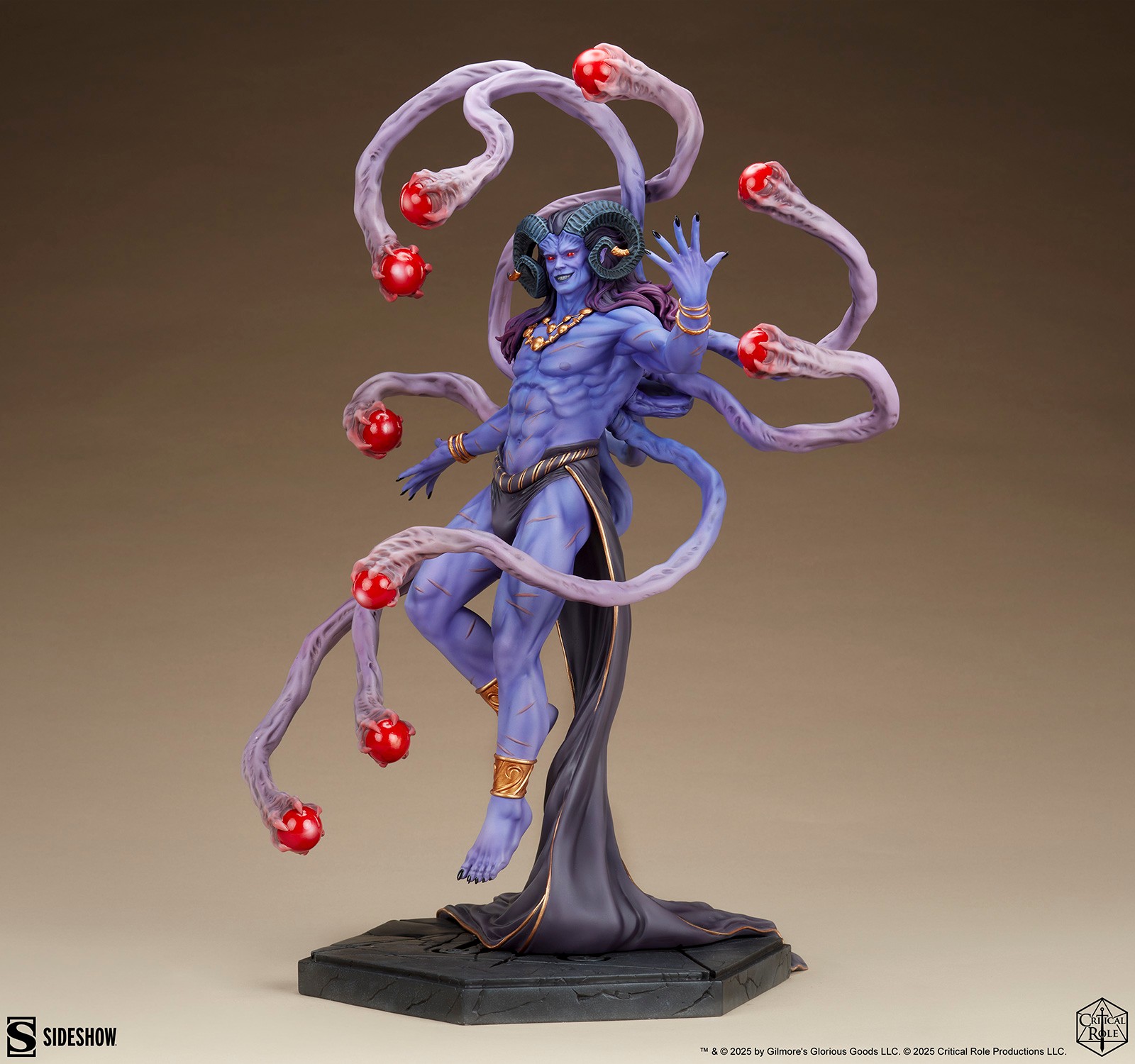 Critical Role Lucien the Neosomnovem - Mighty Nein Statues  (Prototype Shown) View 9