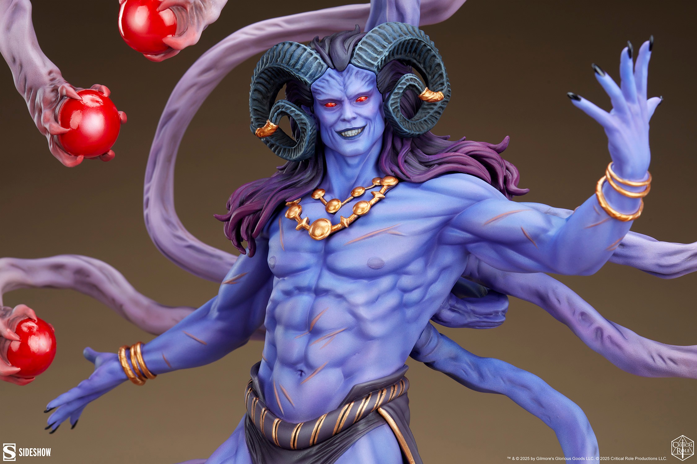 Critical Role Lucien the Neosomnovem - Mighty Nein Statues  (Prototype Shown) View 12