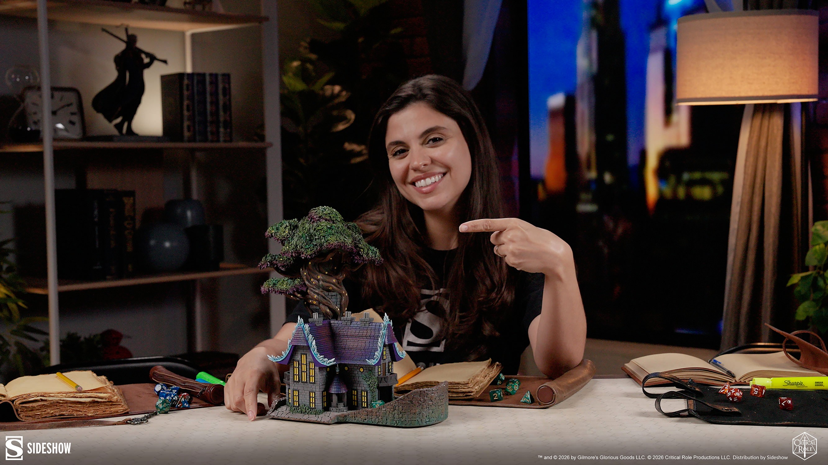 Critical Role Xhorhaus Dice Tower Tabletop Game Accessory  (Prototype Shown) View 1