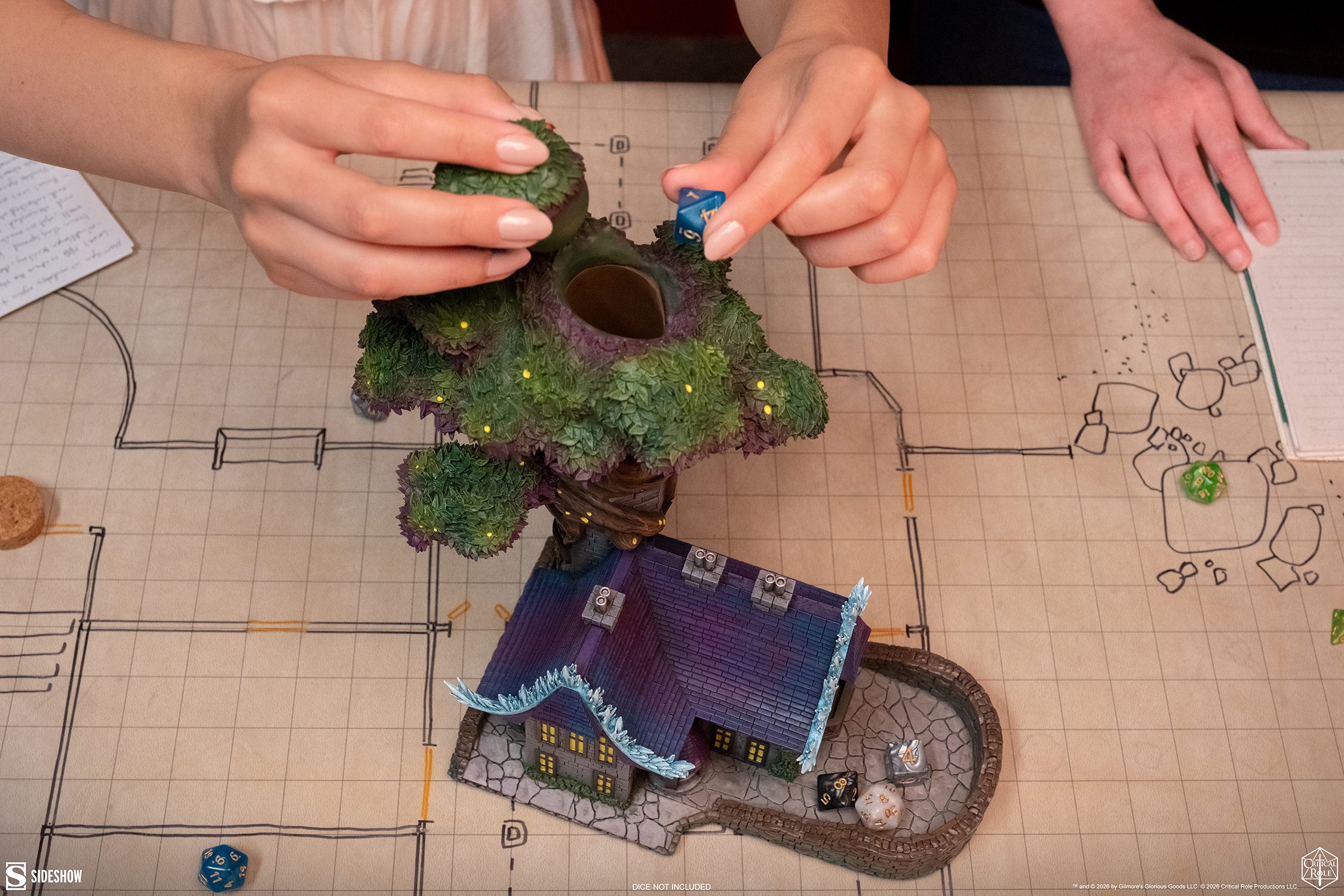 Critical Role Xhorhaus Dice Tower Tabletop Game Accessory  (Prototype Shown) View 4