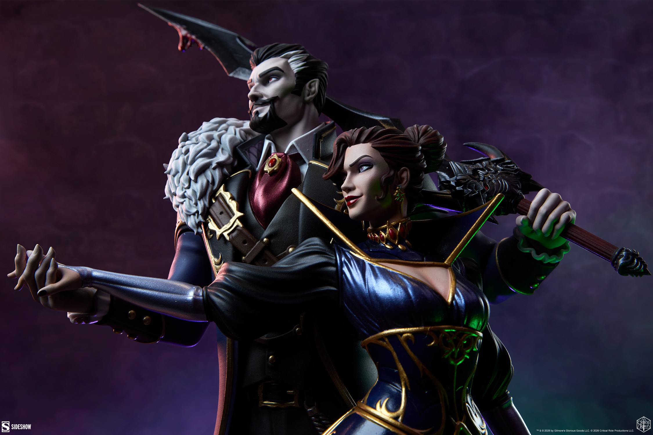 Critical Role The Briarwoods - Vox Machina Statues  (Prototype Shown) View 5