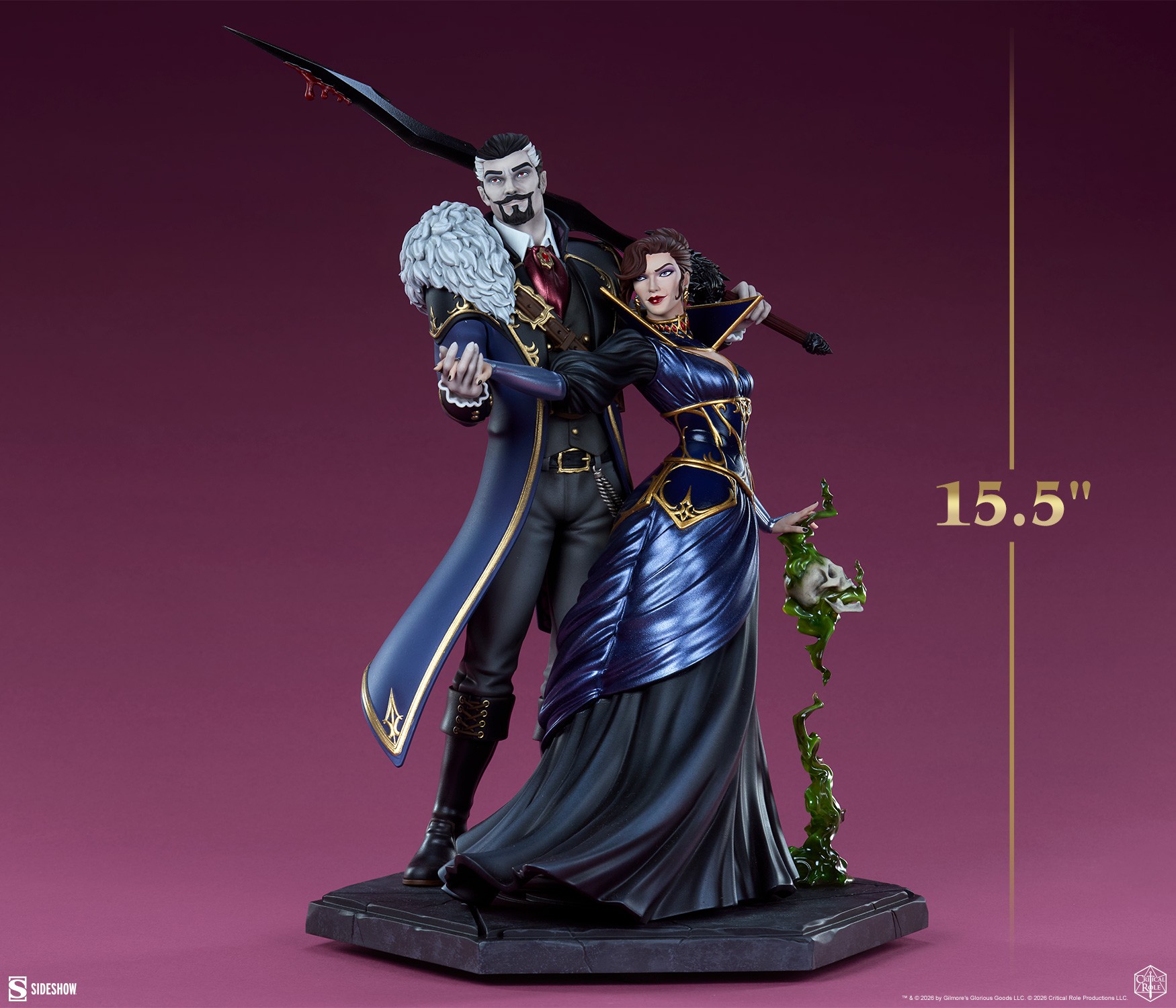 Critical Role The Briarwoods - Vox Machina Statues  (Prototype Shown) View 9