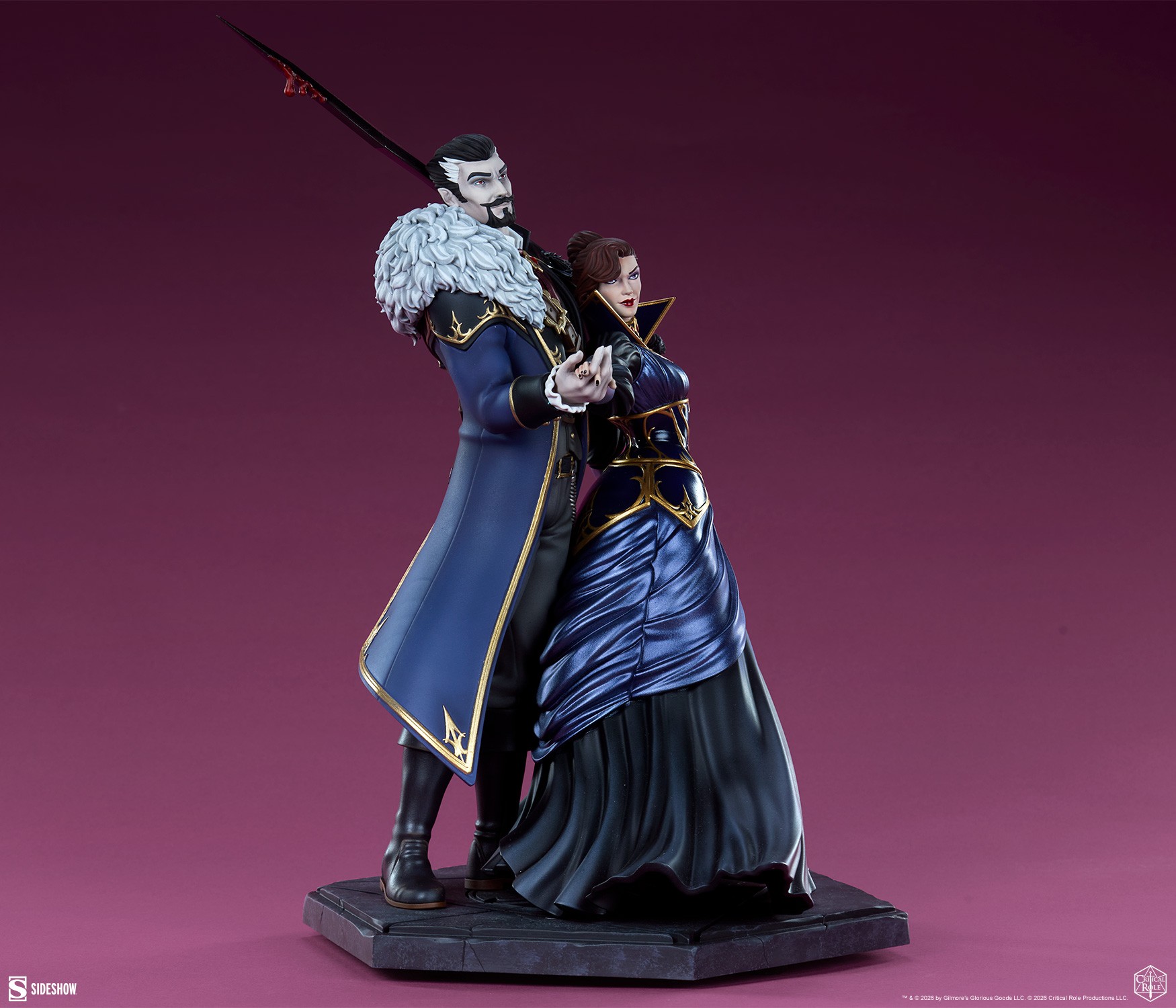 Critical Role The Briarwoods - Vox Machina Statues  (Prototype Shown) View 13
