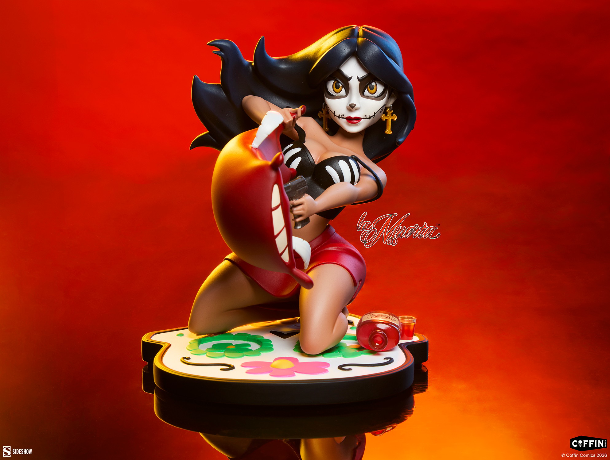 Coffin Comics Sleepover In Hell Designer Collectible Statue  (Prototype Shown) View 4