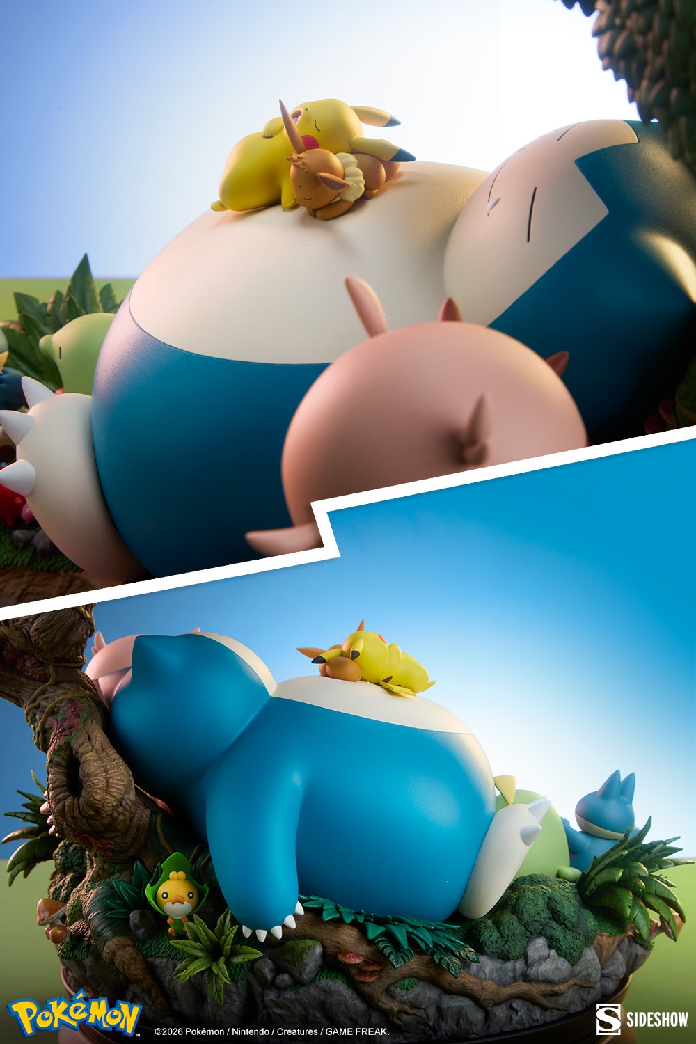 Pokémon Snorlax Diorama  (Prototype Shown) View 4
