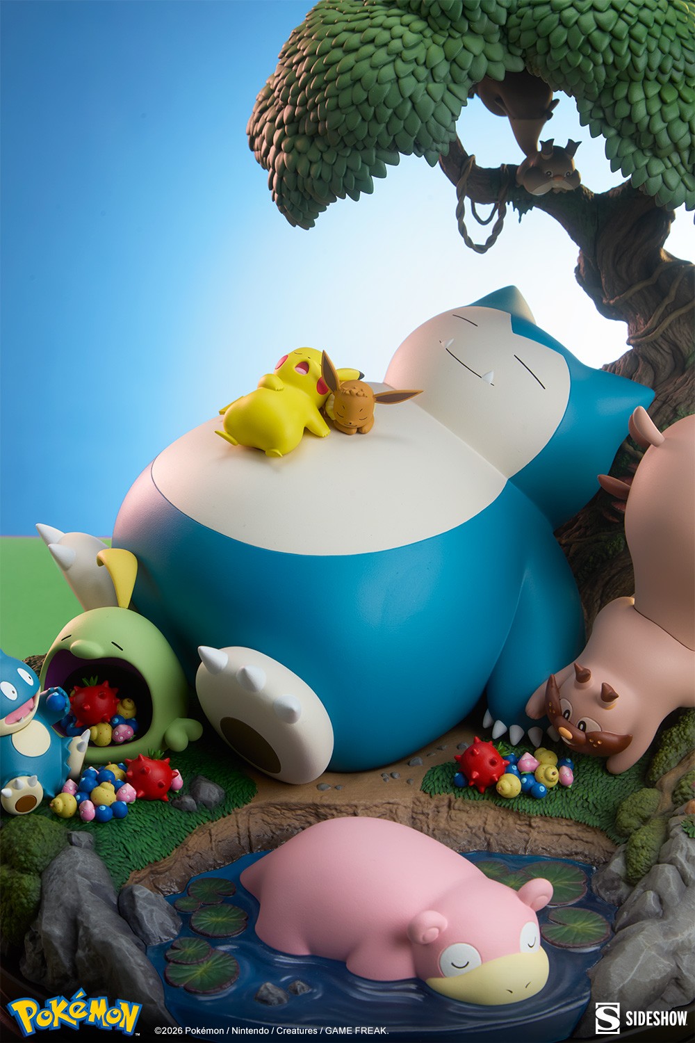 Pokémon Snorlax Diorama  (Prototype Shown) View 5