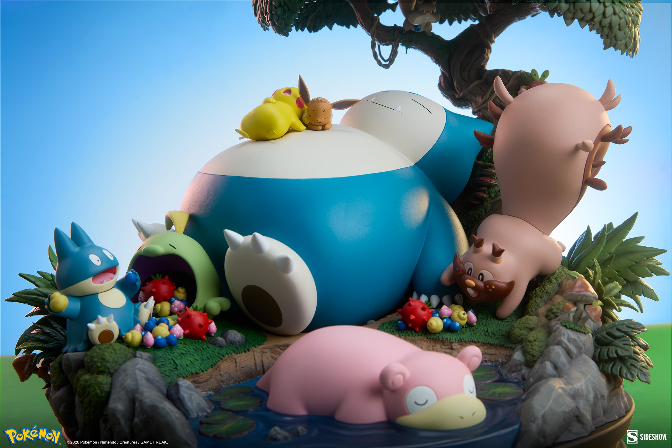 Pokémon Snorlax Diorama  (Prototype Shown) View 6