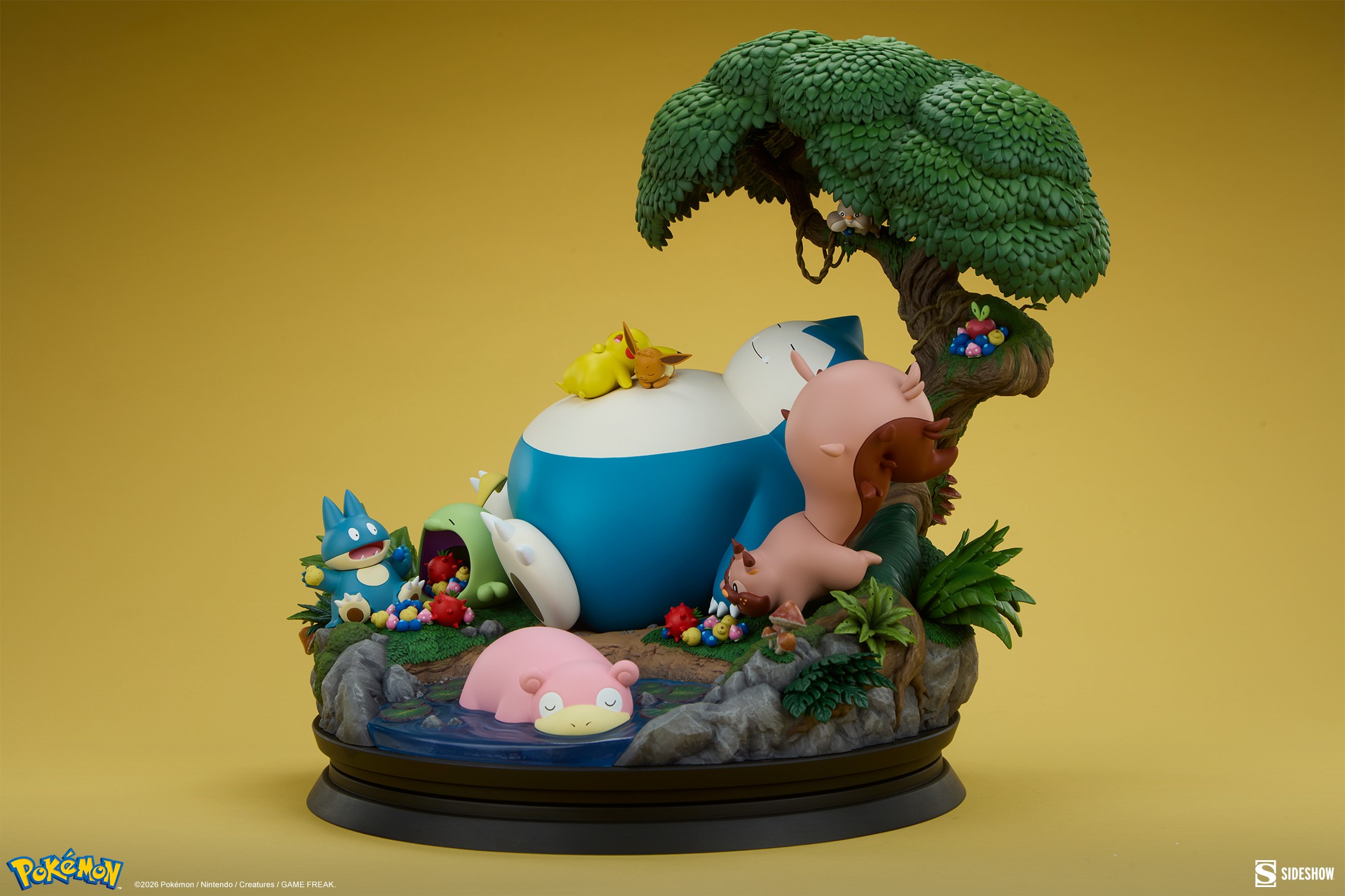 Pokémon Snorlax Diorama  (Prototype Shown) View 8